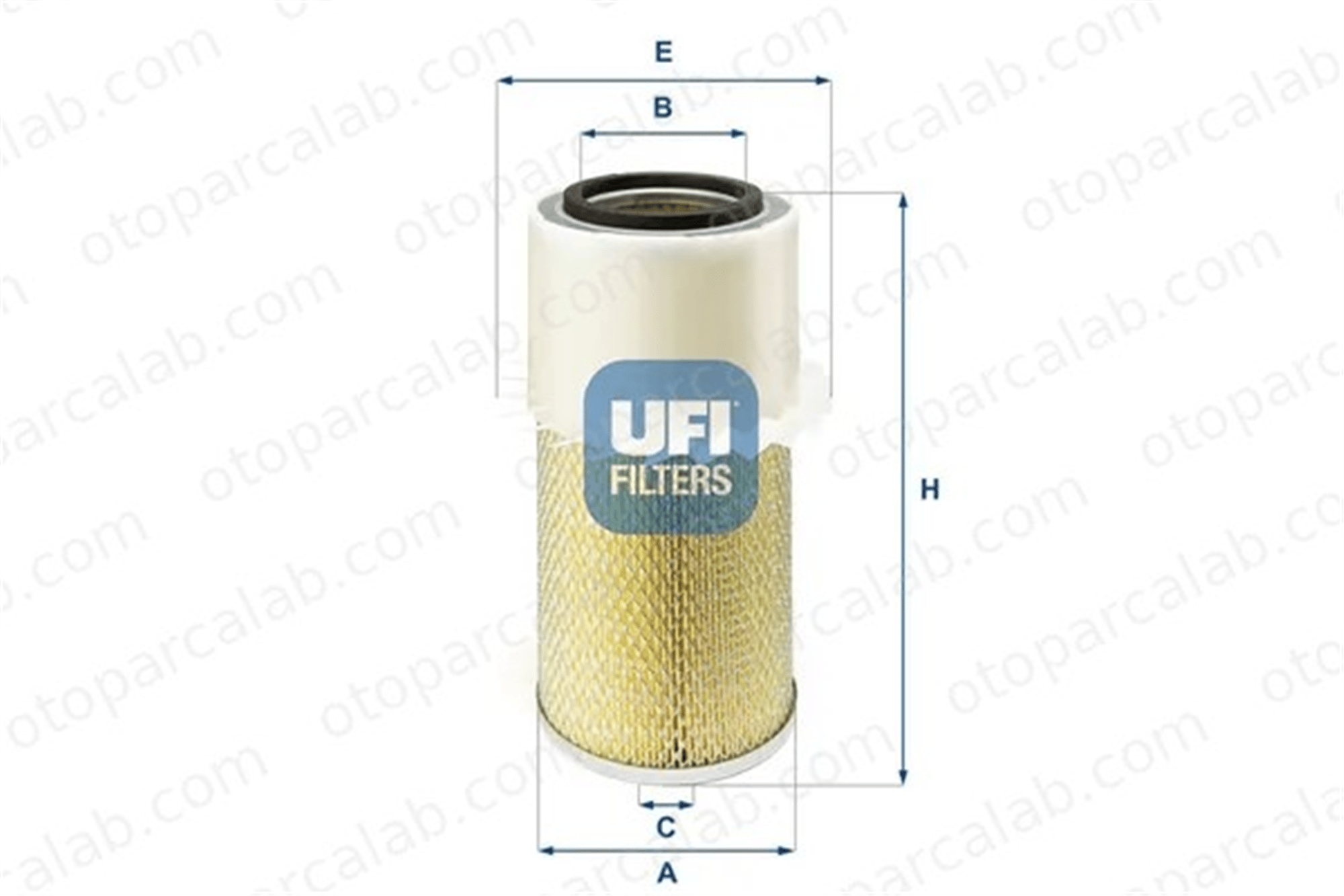 UFI 27.878.00 Hava Filtresi UMM ALTER FIAT CAMPAGNOLA 10046522 30468581