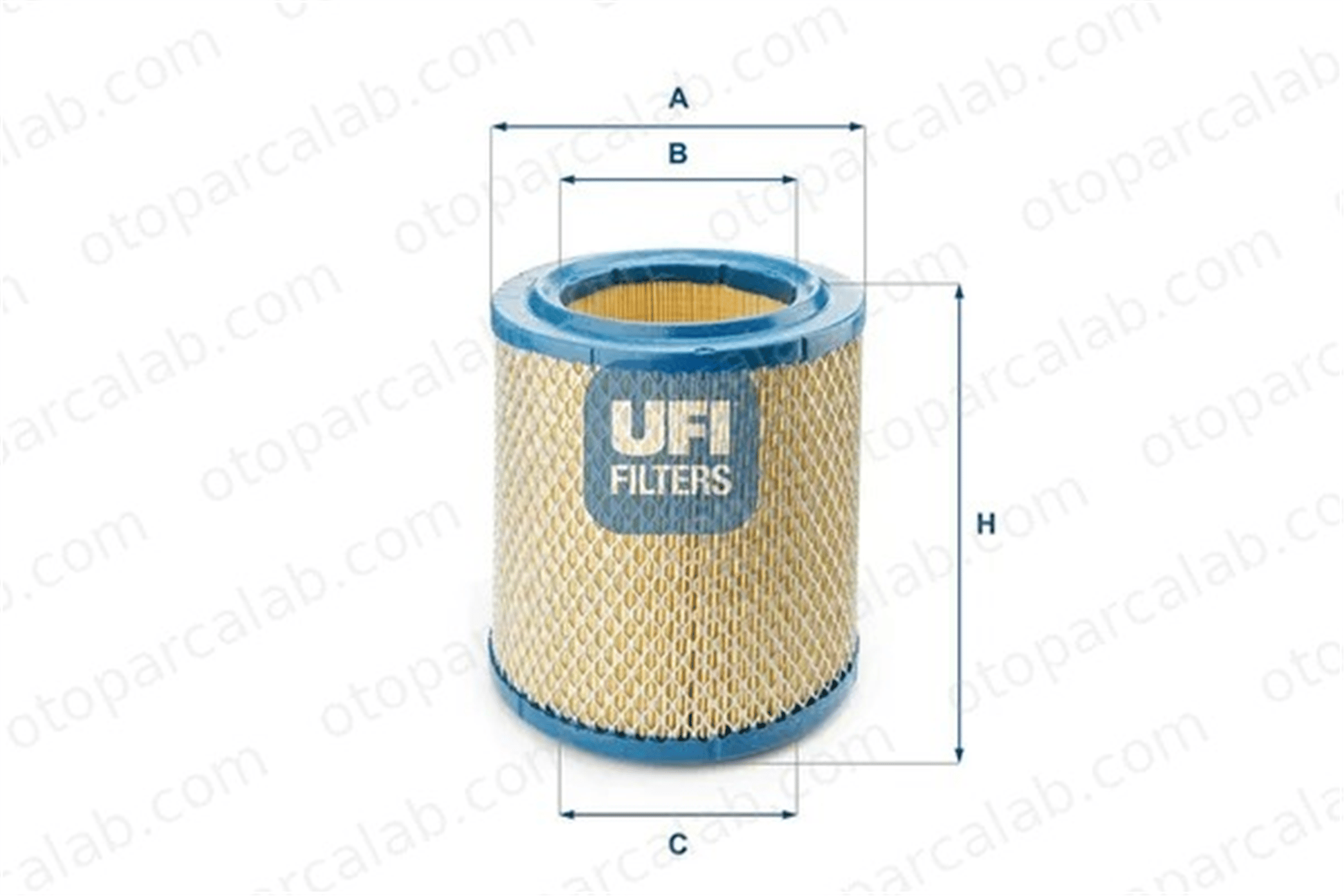 UFI 27.888.00 Hava Filtresi FIAT DUCATO Panelvan/Van DUCATO Platform şasi 1902457 5983899