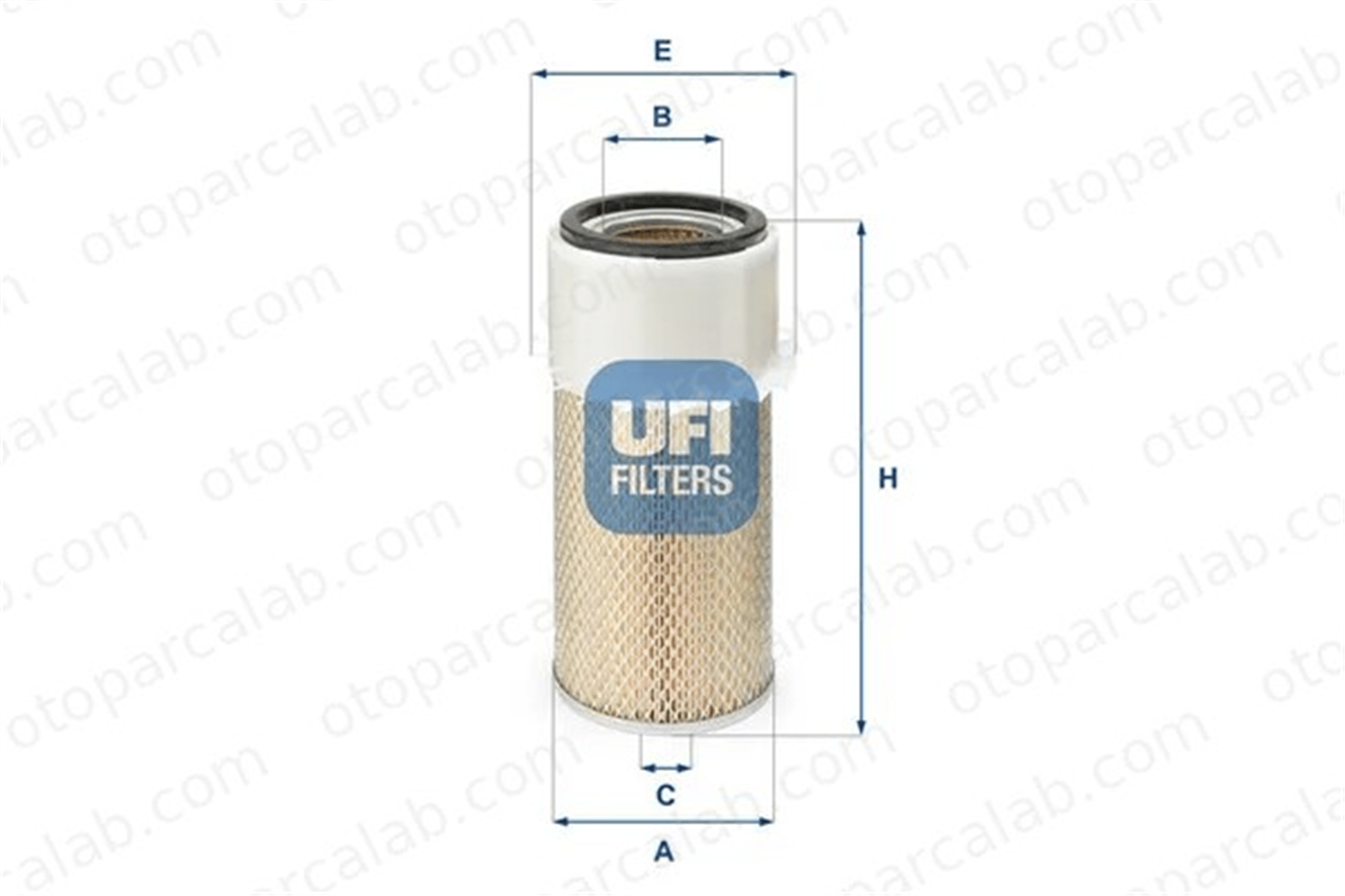 UFI 27.920.00 Hava Filtresi MITSUBISHI L 300 III Minibüs/Otobüs L 300 III Panelvan/Van 2431632 0243163-2