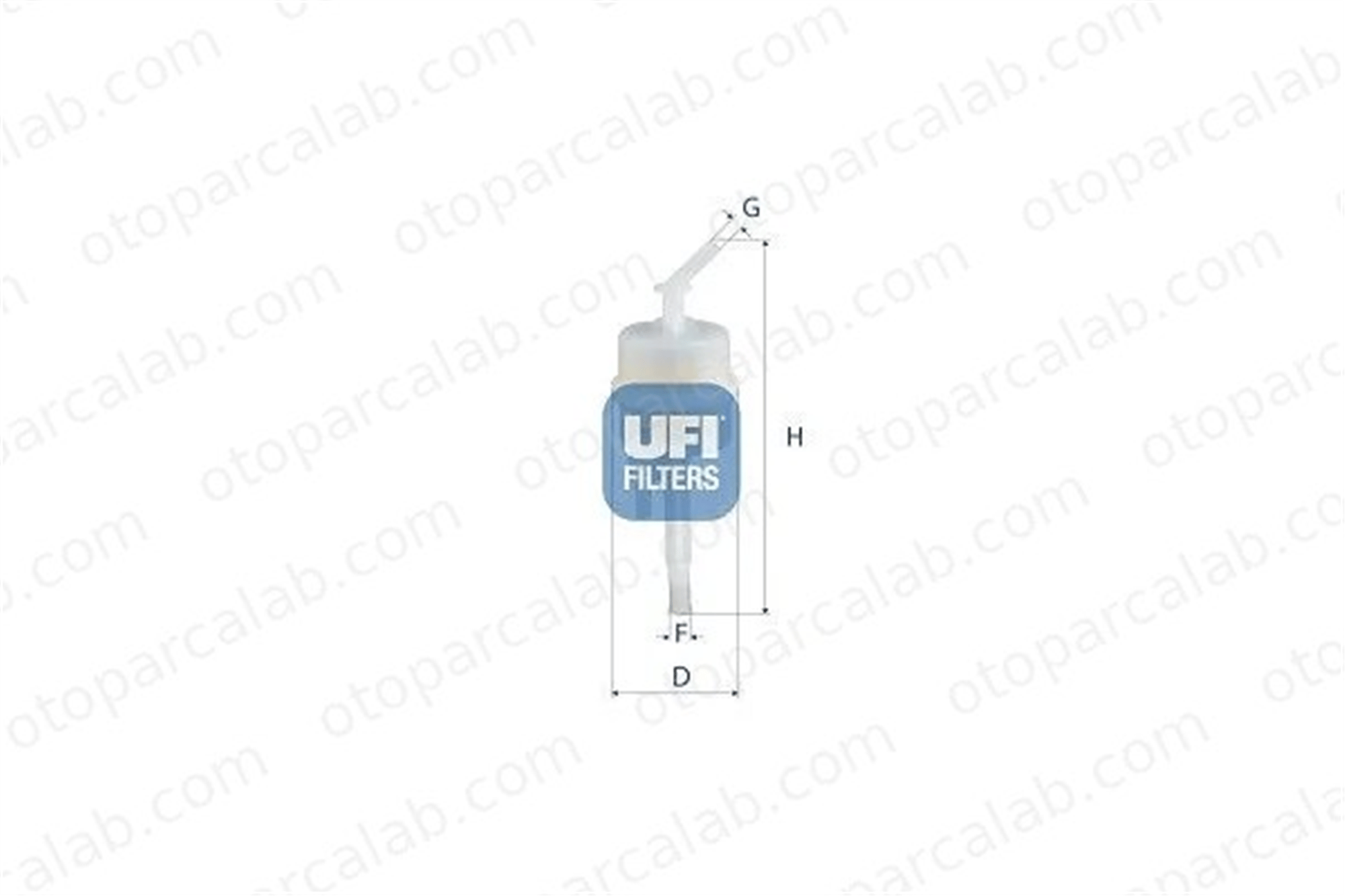 UFI 27.H07.00 Hava Filtresi MERCEDES-BENZ AROCS ACTROS MP4 / MP5 4760119 0004760119