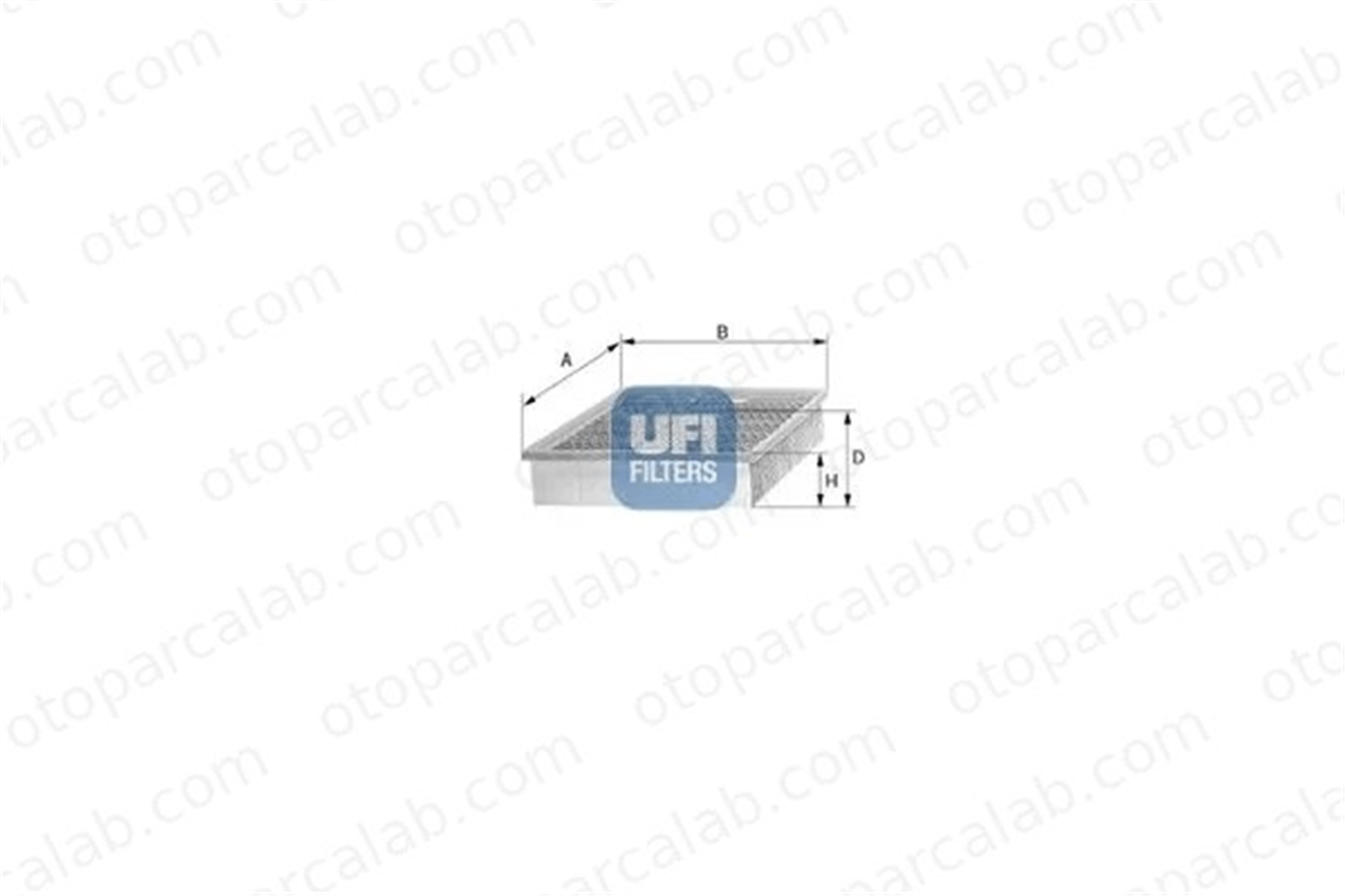 UFI 30.040.00 Hava Filtresi MERCEDES-BENZ T2/LN1 Panelvan/Van T2/LN1 Platform şasi 20949204 0020949204