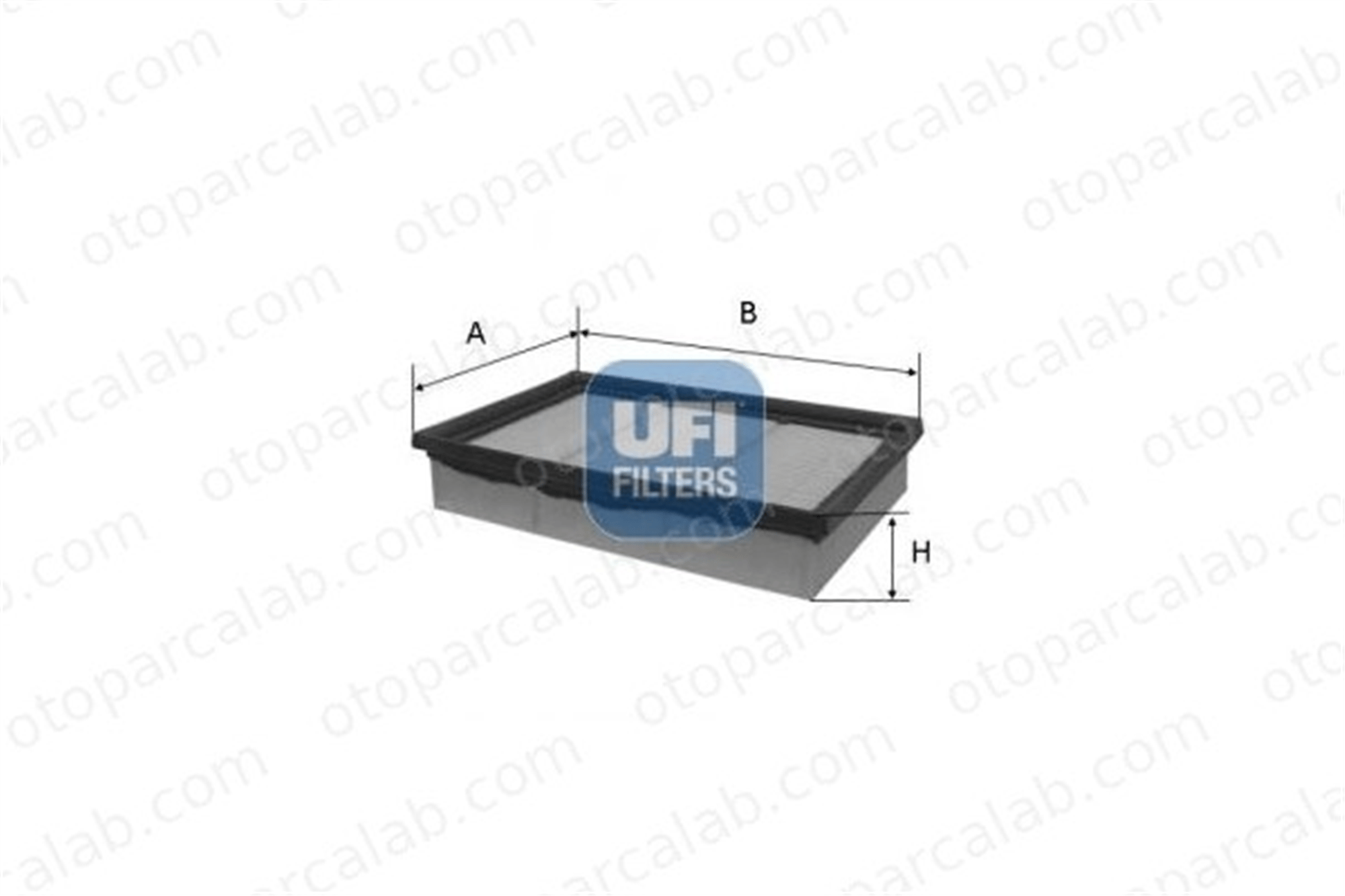 UFI 30.396.00 Hava Filtresi BMW X3 FIAT SIENA 13713419934