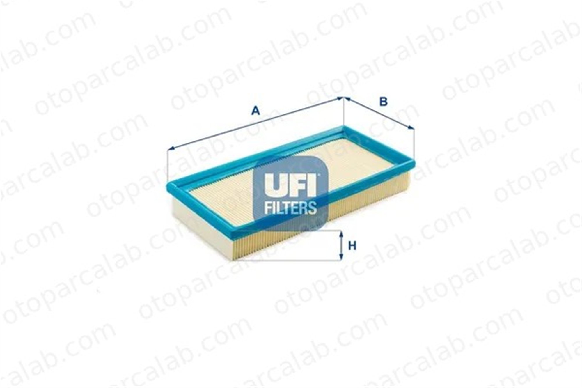 UFI 30.851.00 Hava Filtresi CHRYSLER VOYAGER / GRAND VOYAGER III PLYMOUTH VOYAGER / GRAND VOYAGER 13721329294 4861041