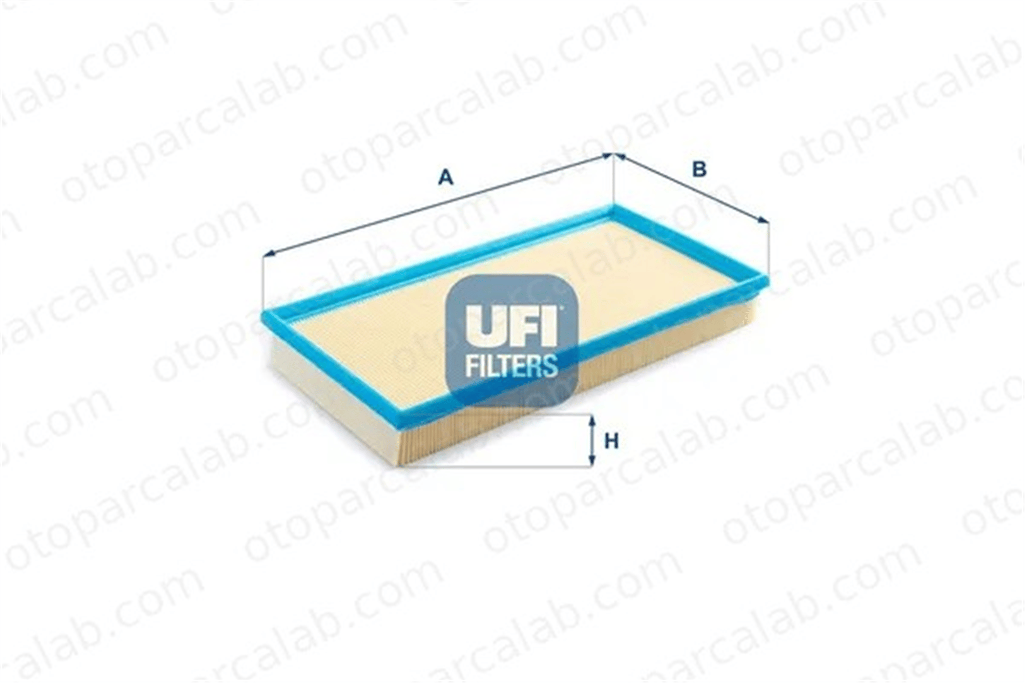 UFI 30.862.00 Hava Filtresi FERRARI 208/308 Coupe F40 115743