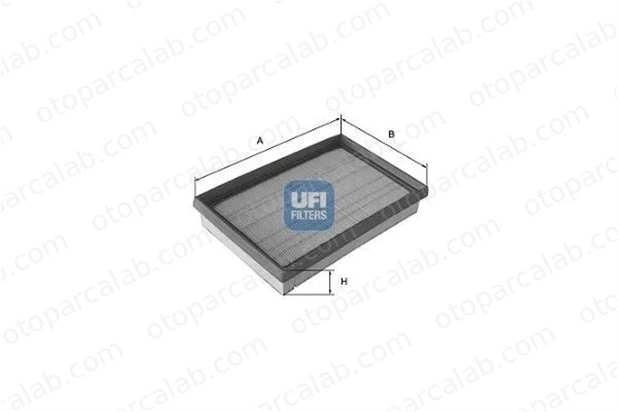 UFI 30.904.00 Hava Filtresi BMW 3 5 13711287480 13711287481