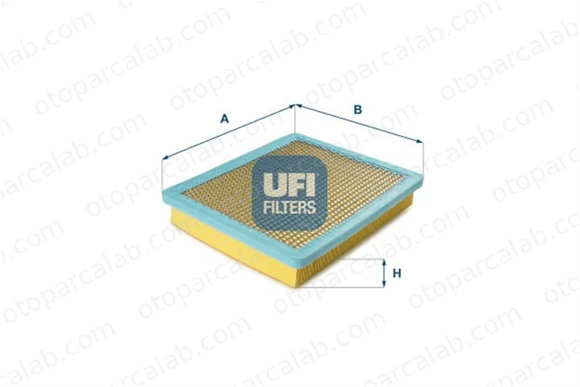 UFI 30.979.02 Hava Filtresi FERRARI 512 M 512 TR 148718 151564