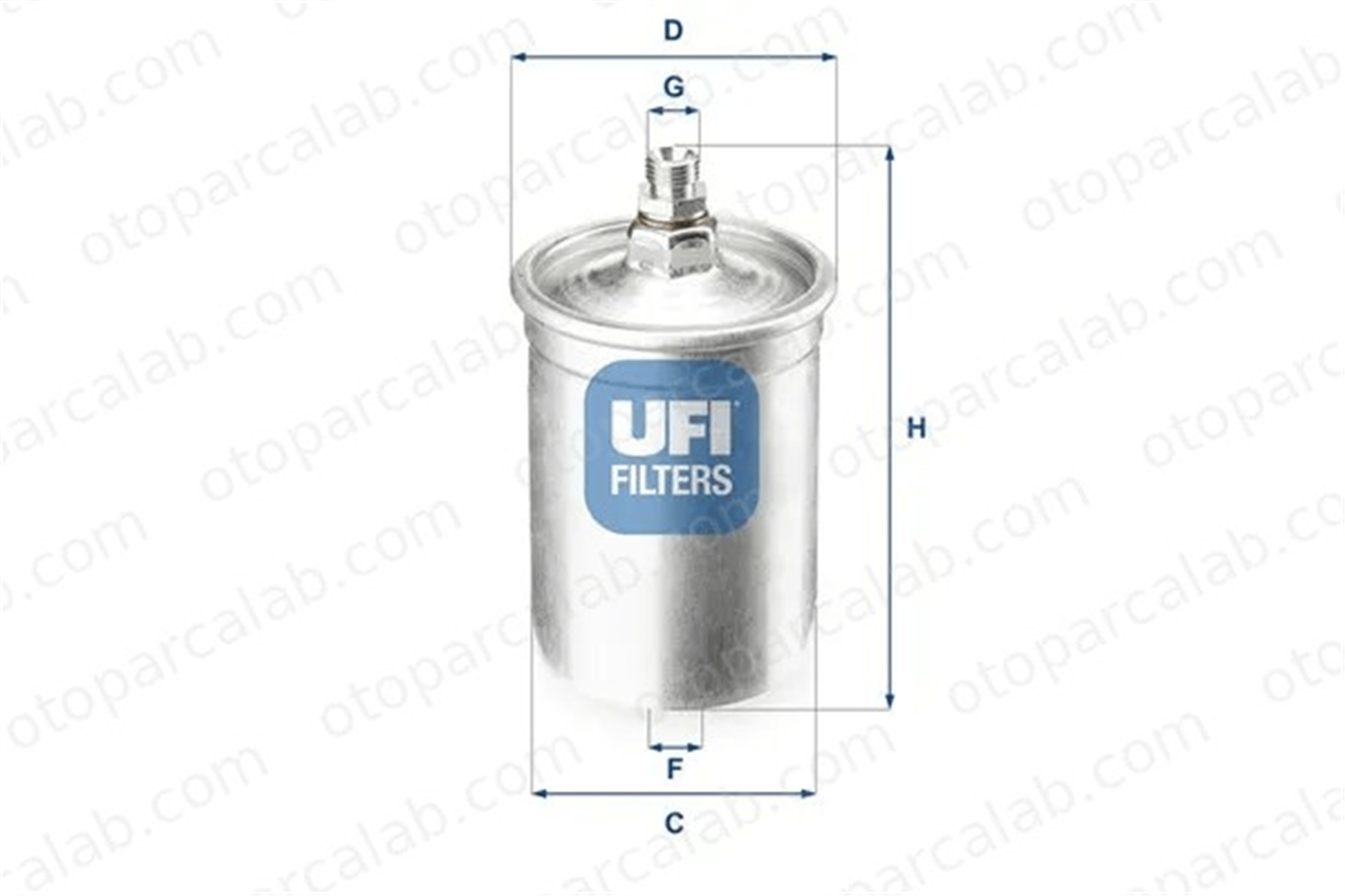 UFI 31.505.00 Yakıt Filtresi MERCEDES-BENZ 124 Sedan 124 T-Model A0024770601 115738