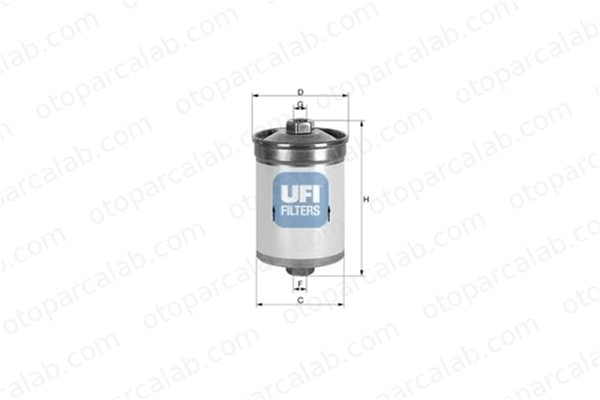 UFI 31.531.00 Yakıt Filtresi BMW 3 M1 3153100 13311269244