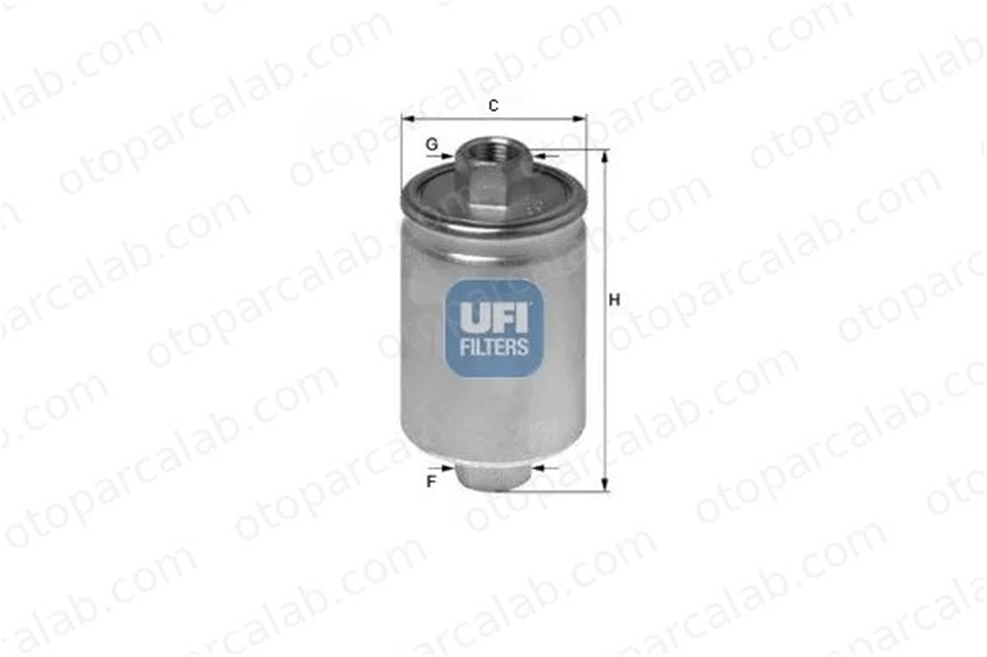 UFI 31.564.00 Yakıt Filtresi JAGUAR XJ ROVER 200 II Hatchback 3156400 25055129