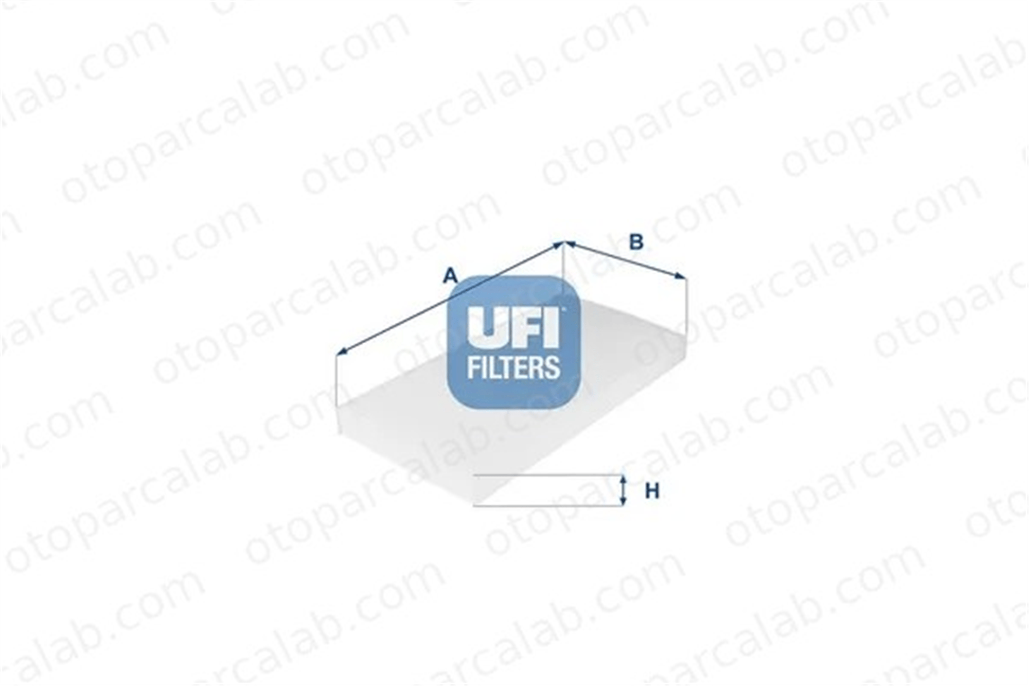 UFI 53.045.00 Polen Filtresi SAAB 9-3 Station wagon 9-3 1808619 51805219