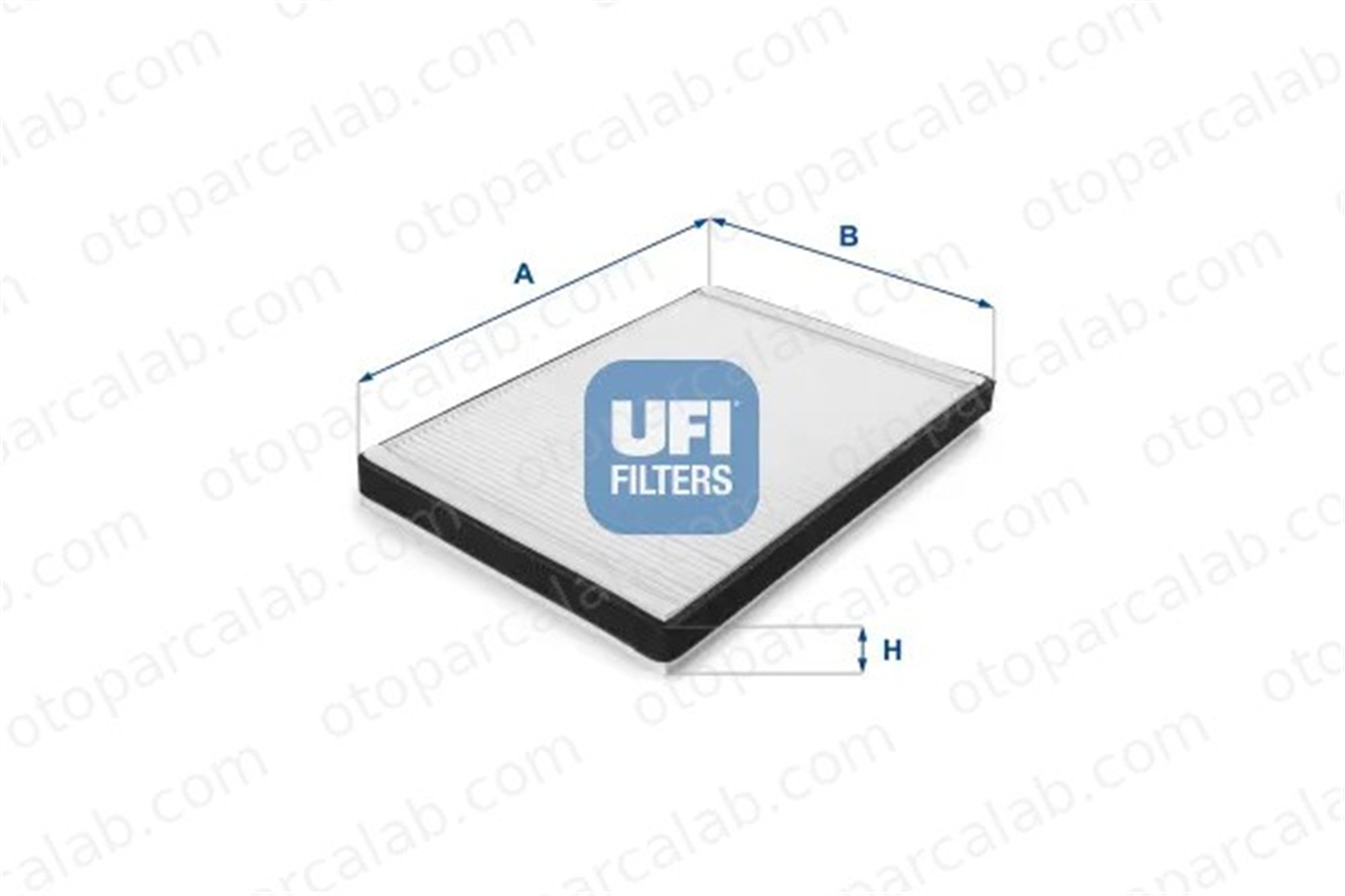 UFI 53.064.00 Polen Filtresi MERCEDES-BENZ A-SERISI VANEO A1688300018 1688300018