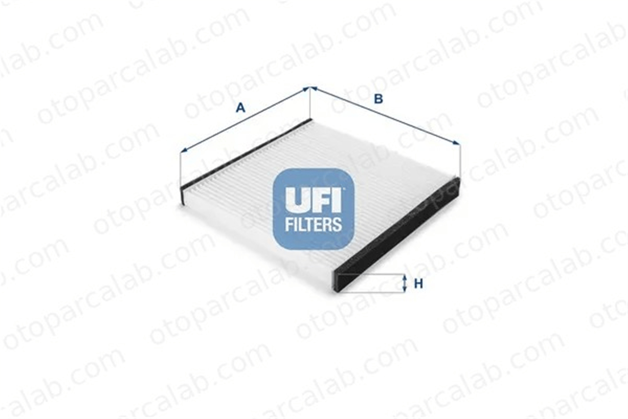 UFI 53.103.00 Polen Filtresi SUBARU LEGACY IV Station wagon LEGACY IV 72880AG000 8713928010