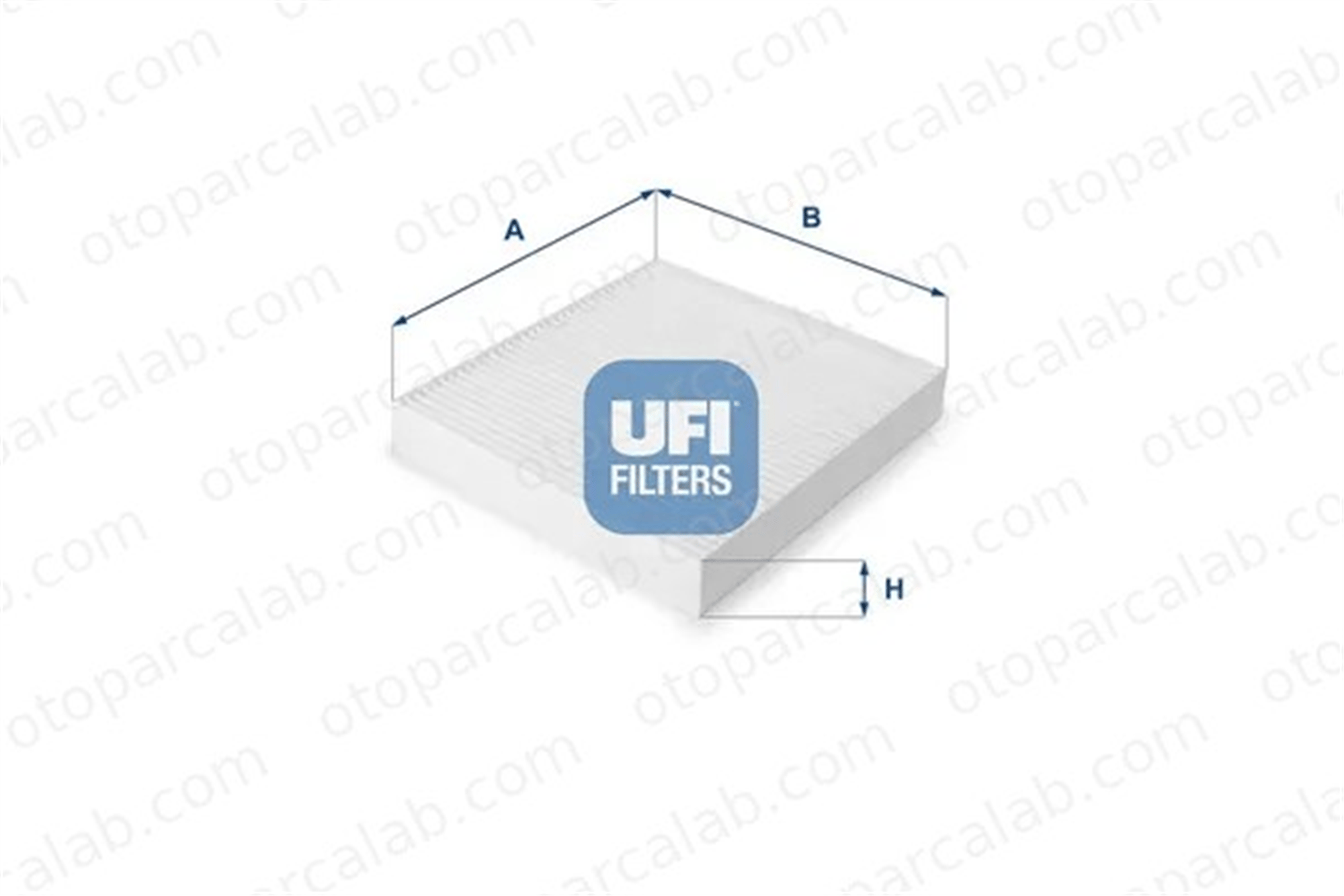 UFI 53.115.00 Polen Filtresi ALFA ROMEO 159 Sportwagon 159 71772200 52408346