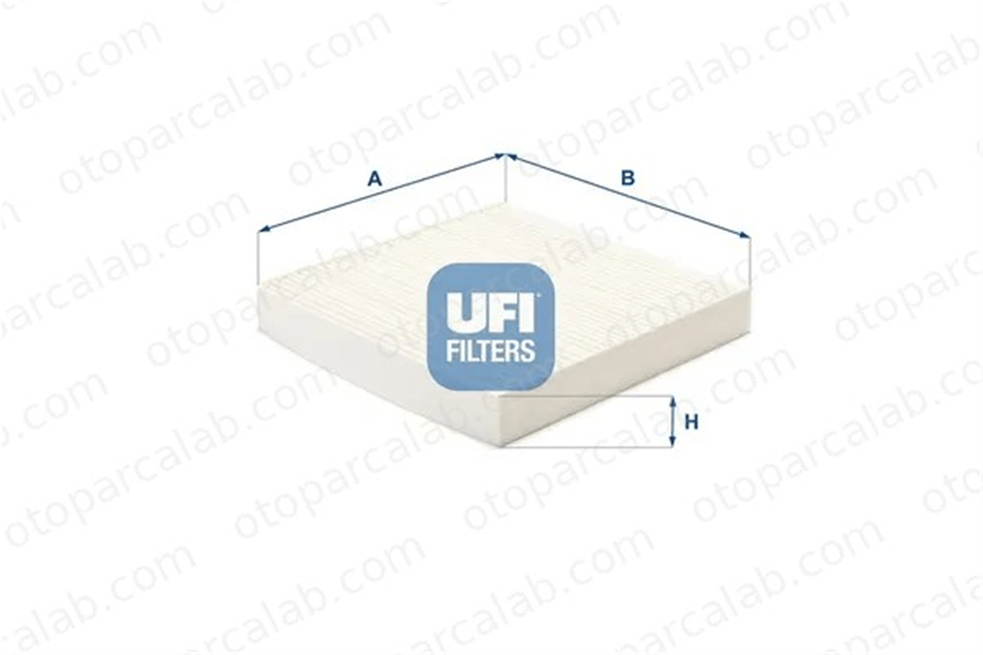 UFI 53.232.00 Polen Filtresi HONDA CIVIC VI Fastback CIVIC VI Aerodeck 79831S04003 80291ST3E01