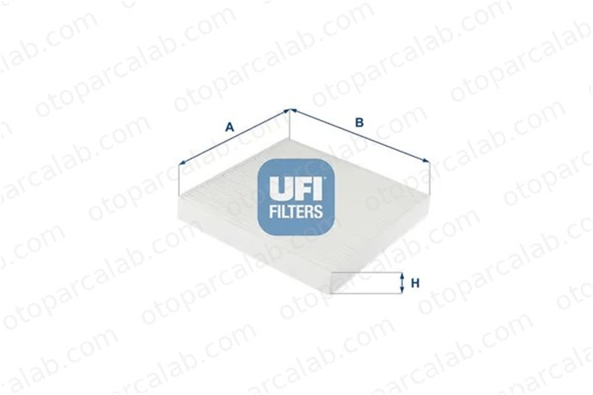 UFI 53.246.00 Polen Filtresi BMW Z4 Roadster Z4 Coupe 64316915763 64319195193