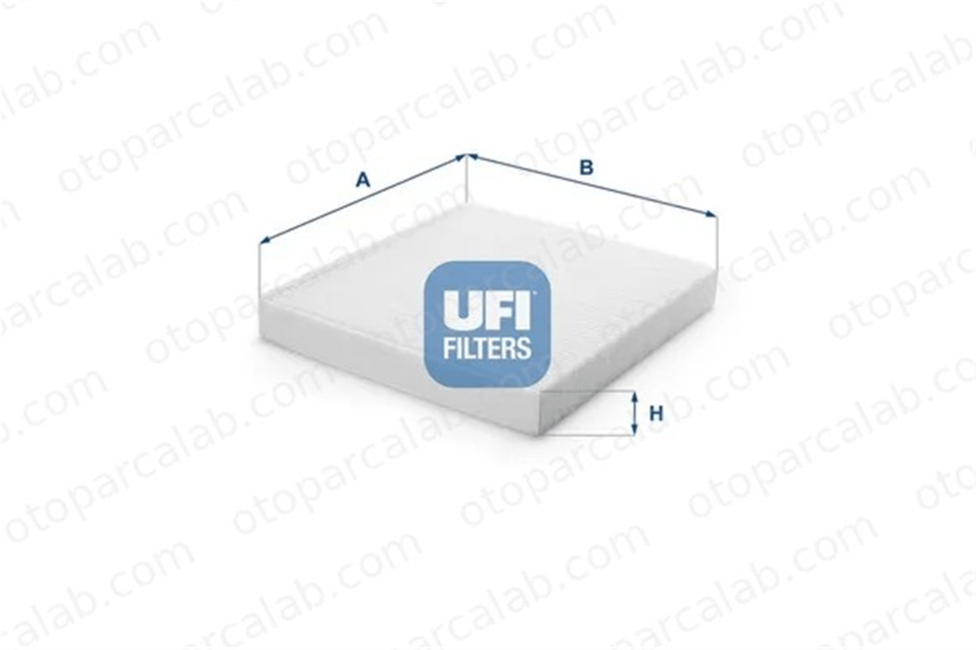UFI 53.298.00 Polen Filtresi VW GOLF VII AUDI A3 Limousine 5Q0819644 65619100000