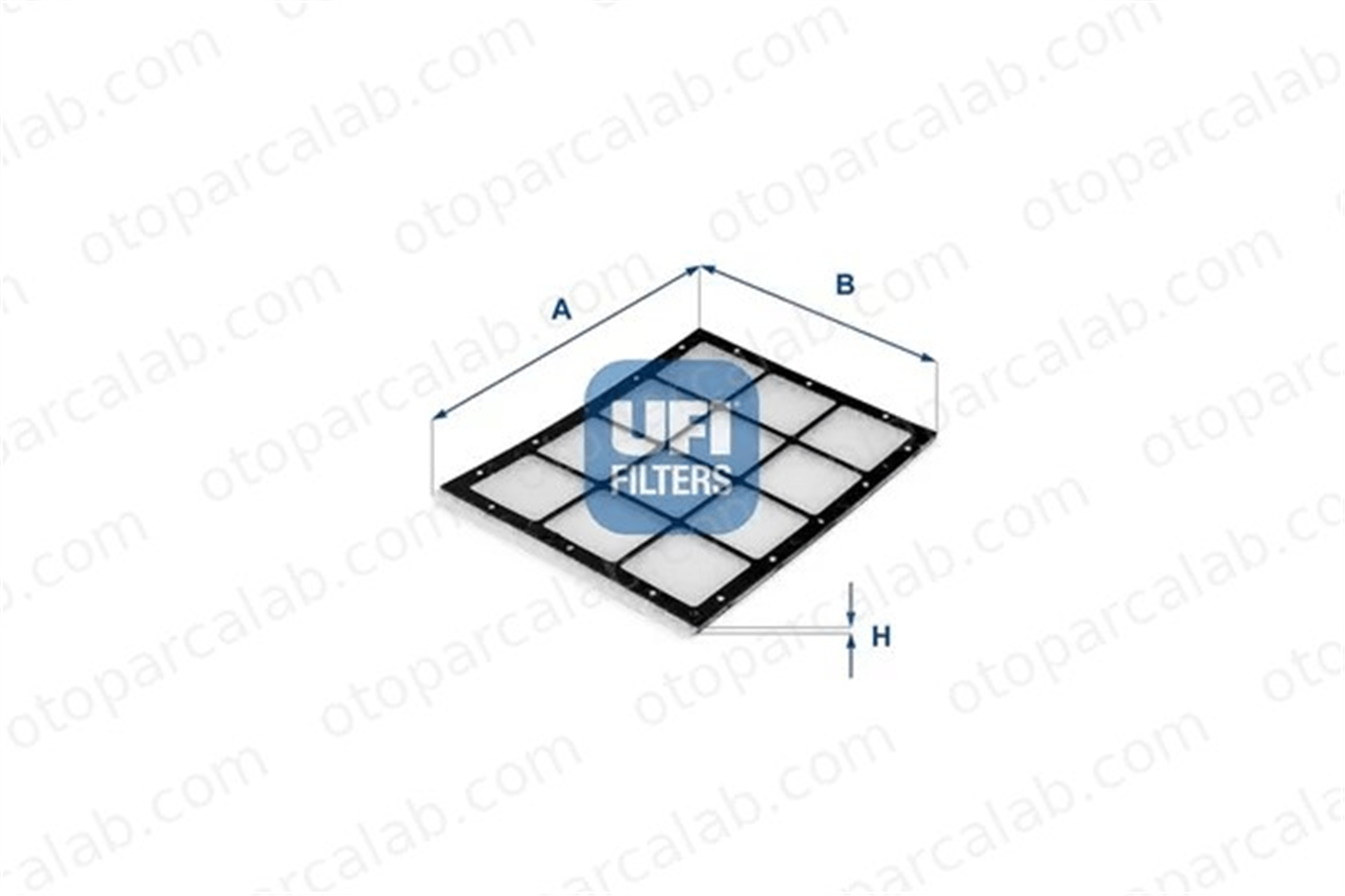 UFI 53.317.00 Polen Filtresi FIAT PALIO PALIO Weekend 7079682