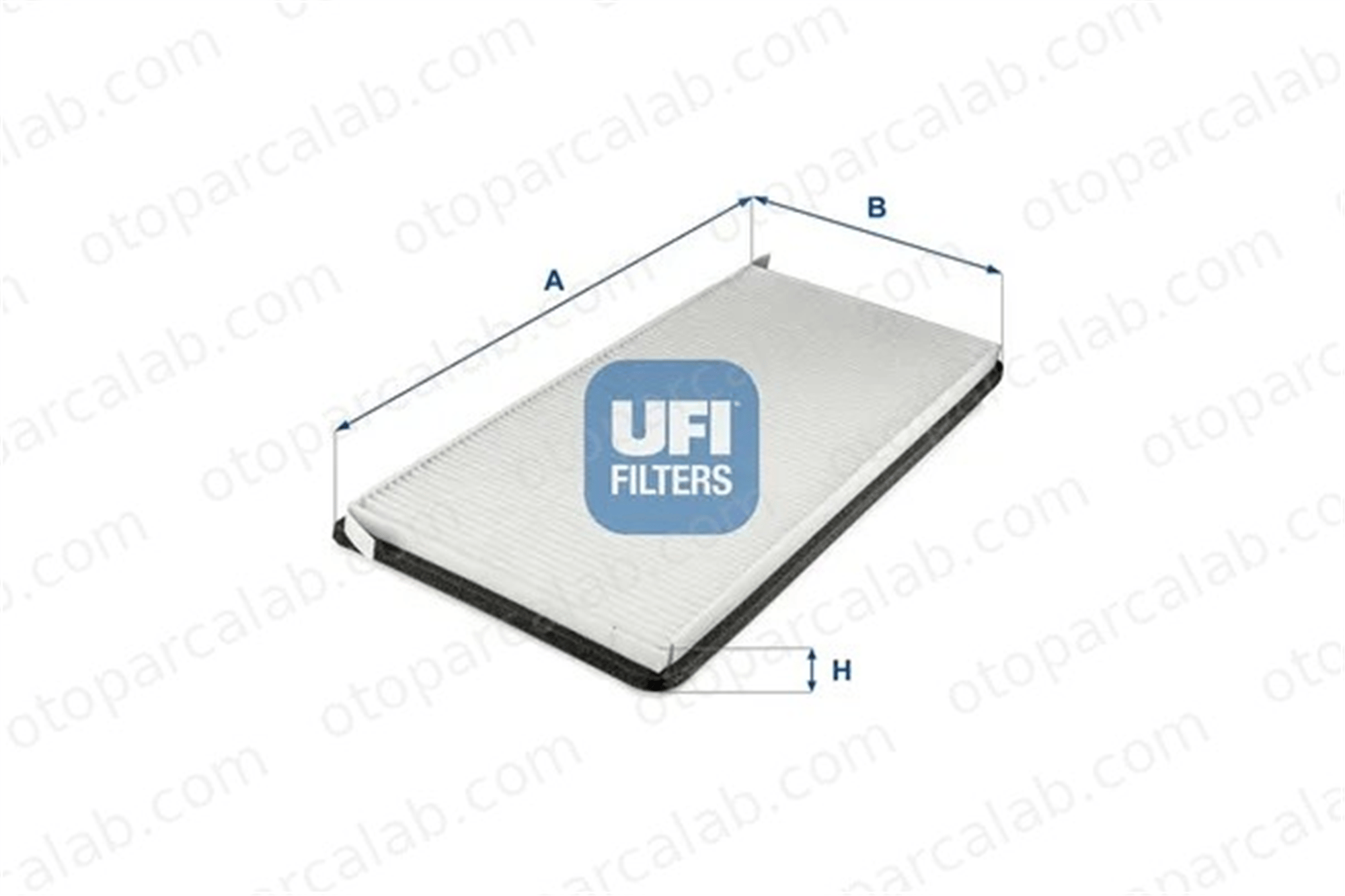 UFI 53.319.00 Polen Filtresi BMW X5 64318409043 64319224084