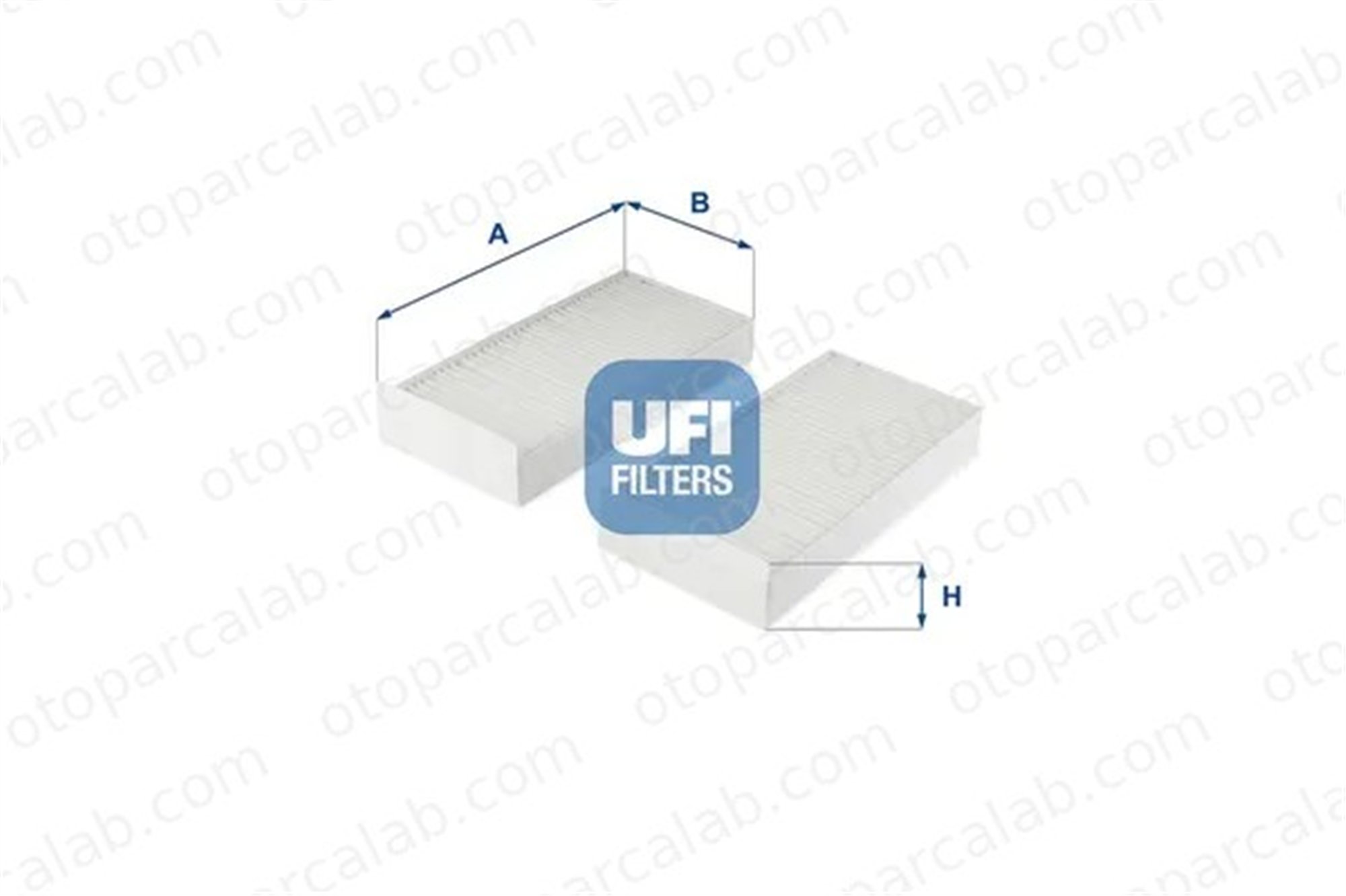 UFI 53.332.00 Polen Filtresi MINI MINI BMW X1 64119321876 64316835404