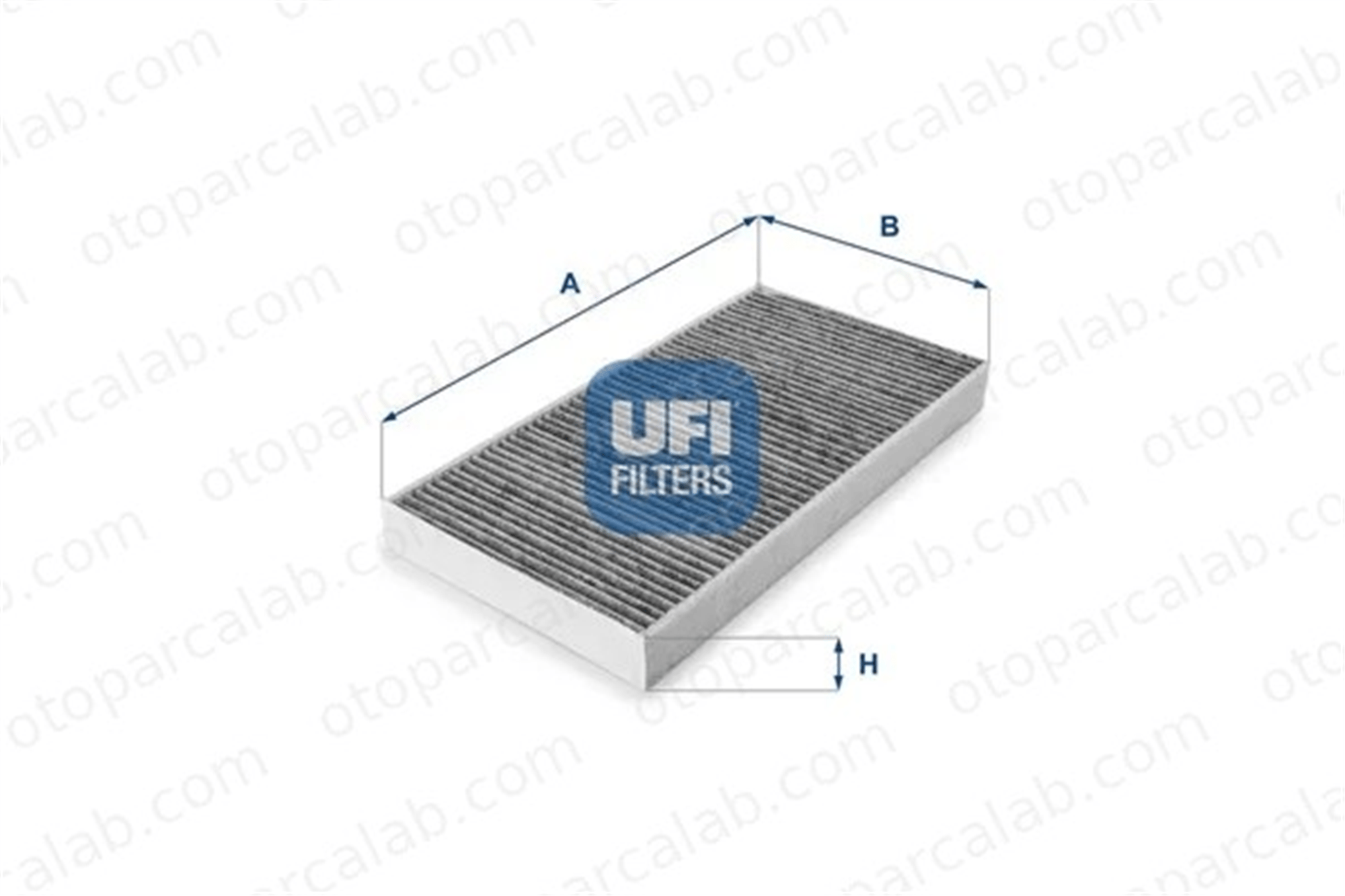 UFI 54.100.00 Polen Filtresi SAAB 9-3 Station wagon 9-3 9196343 1808624