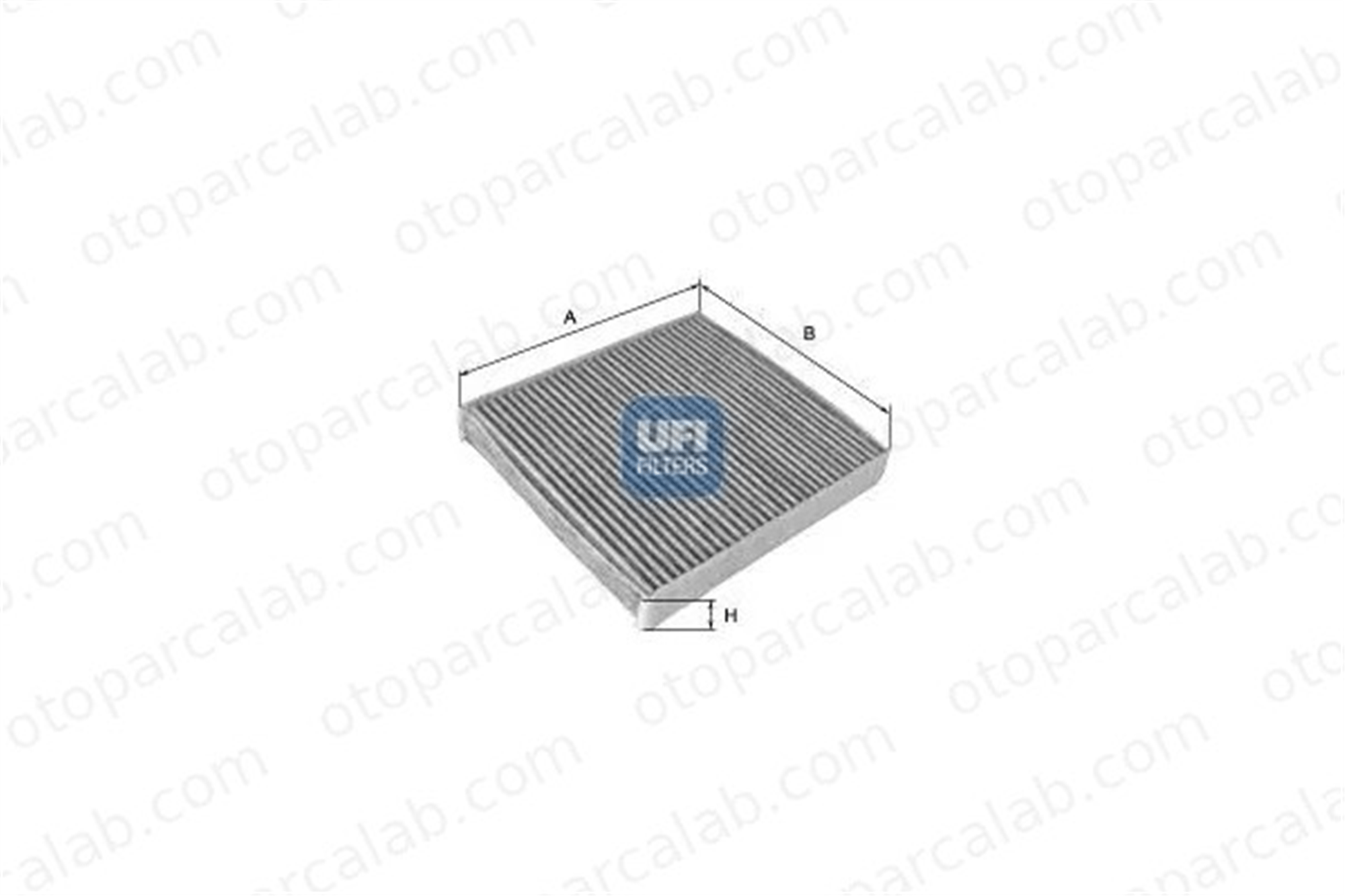 UFI 54.105.00 Polen Filtresi ALFA ROMEO 166 LANCIA KAPPA 46722335 60814643