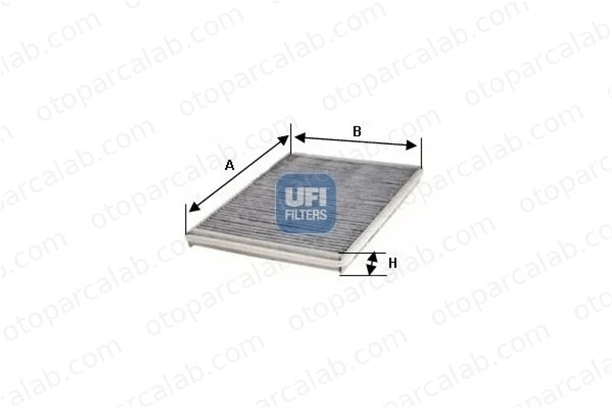 UFI 54.116.00 Polen Filtresi FORD FIESTA III FIESTA IV 96FW19G244AA 1353270