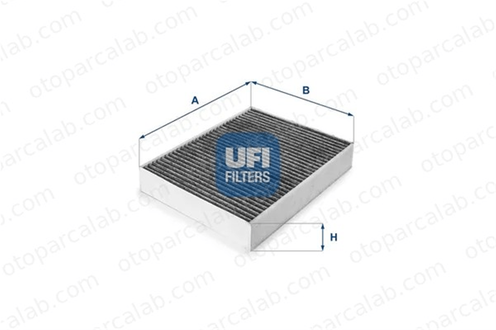 UFI 54.226.00 Polen Filtresi BMW 1 3 64116821995 64119237555