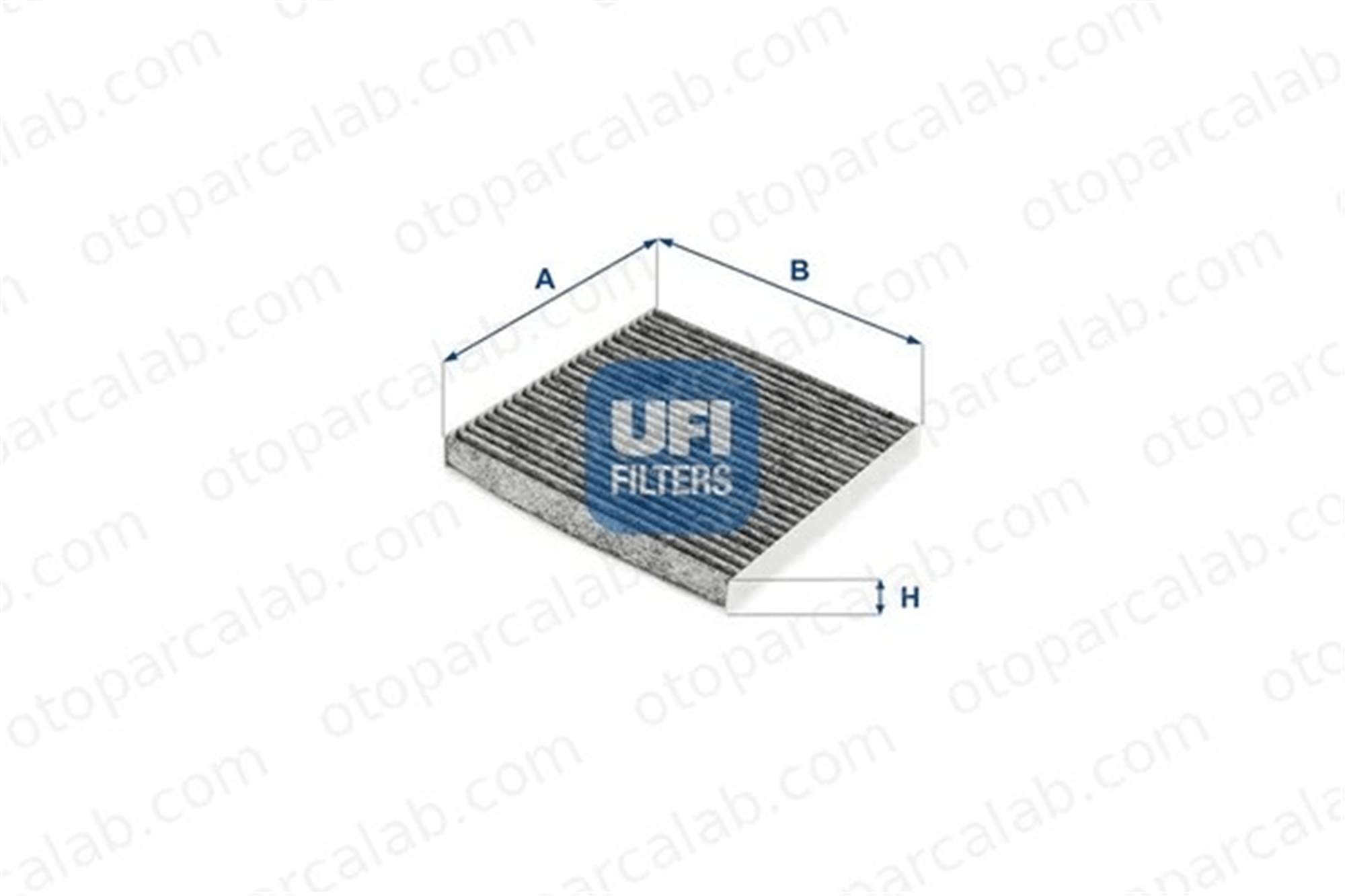 UFI 54.286.00 Polen Filtresi CITROËN C-ZERO MITSUBISHI i 6479J7 7803A012