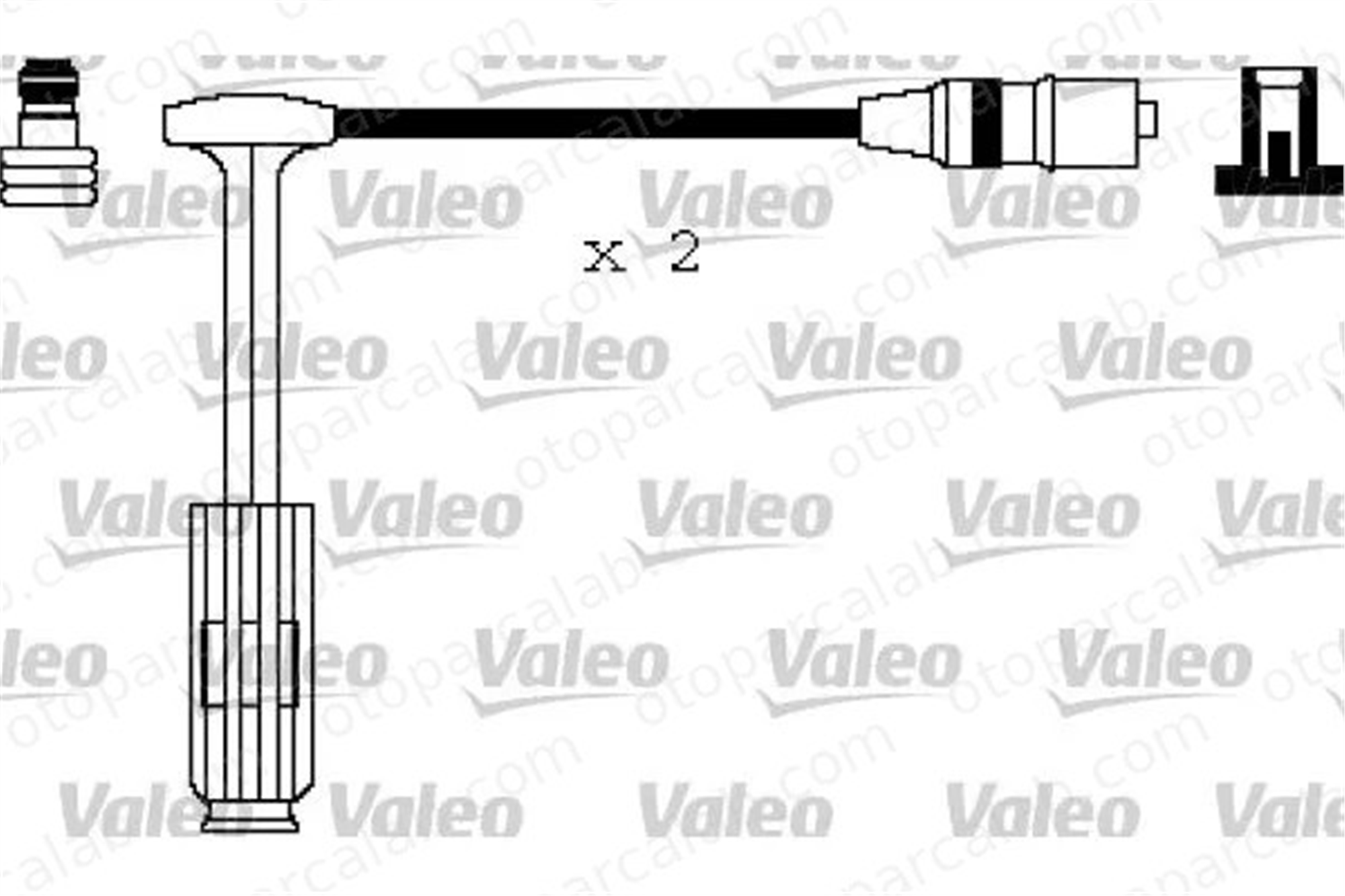 VALEO 346145 Buji Kablosu MERCEDES-BENZ C-SERISI C-SERISI T-Model A1101591818 1101591818