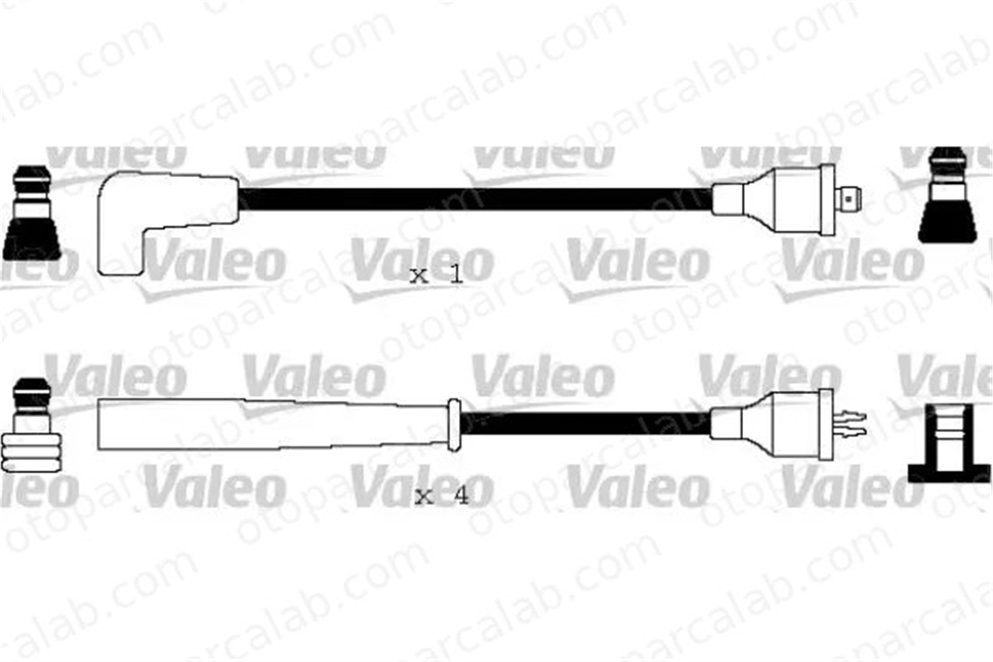 VALEO 346168 Buji Kablosu CHRYSLER STRATUS VOYAGER / GRAND VOYAGER III 4637155 04637155