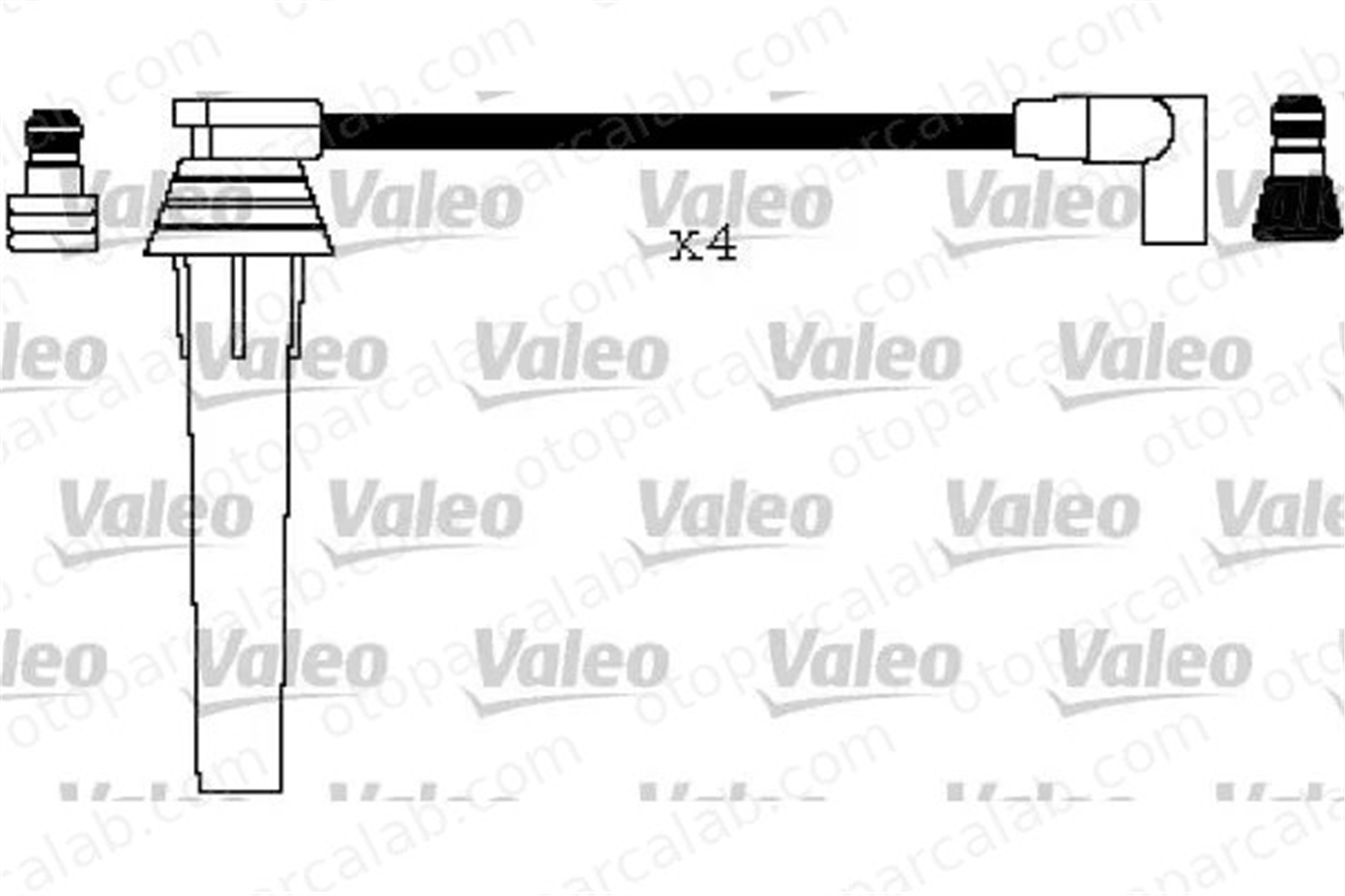 VALEO 346185 Buji Kablosu MINI MINI Cabrio MINI 12127513032 12127513033