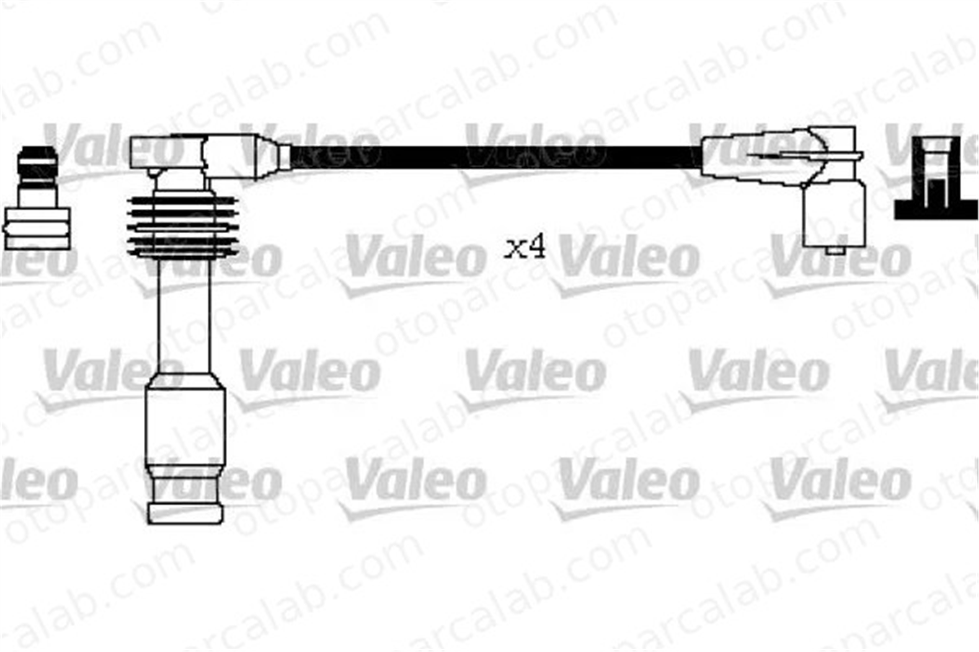 VALEO 346213 Buji Kablosu OPEL CORSA B 346213 90518662