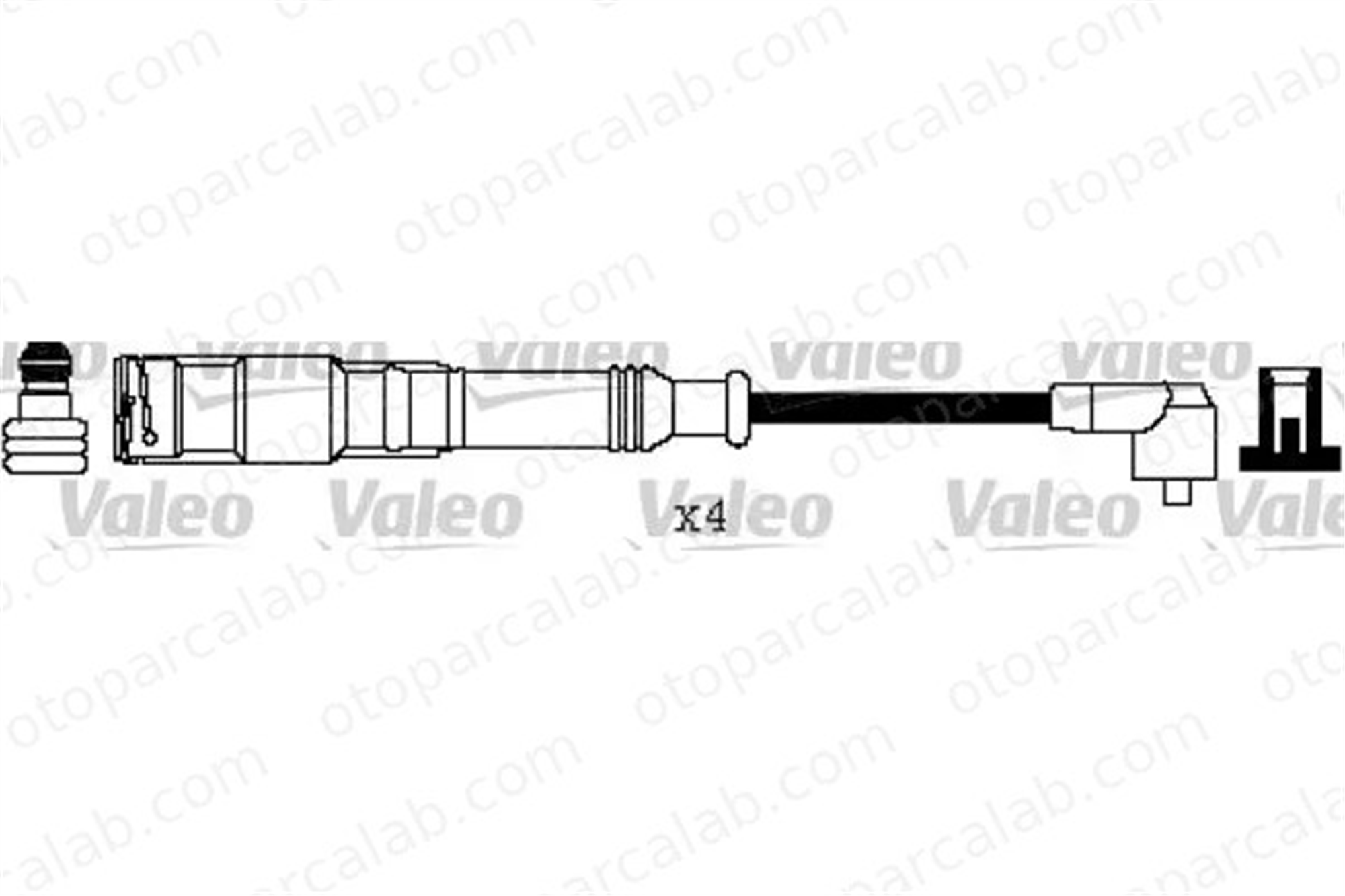 VALEO 346220 Buji Kablosu VW BORA I BORA Variant 06A905430AA 06A905430G