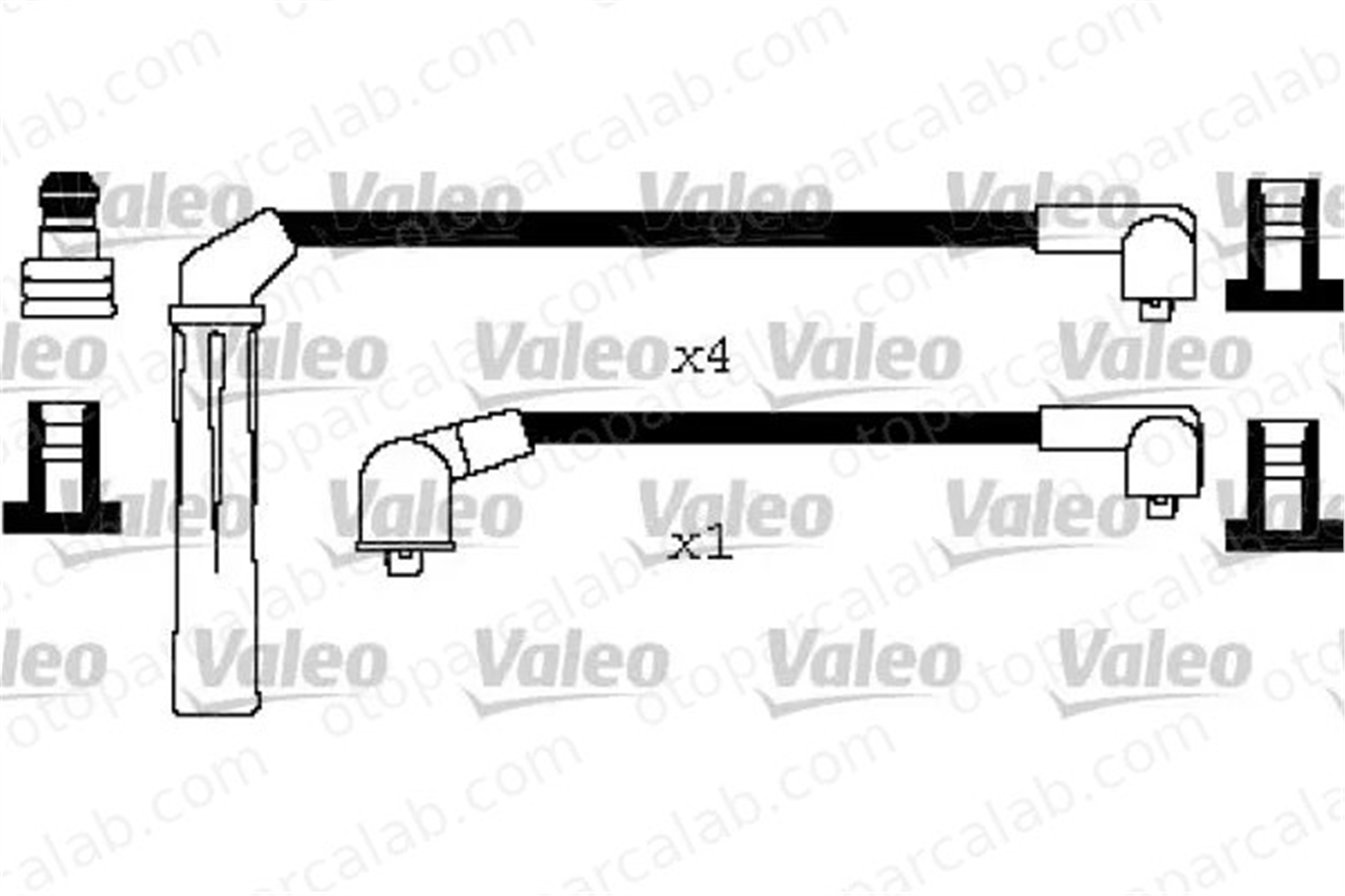VALEO 346308 Buji Kablosu SAAB 9000 9000 Hatchback 346308 8817520