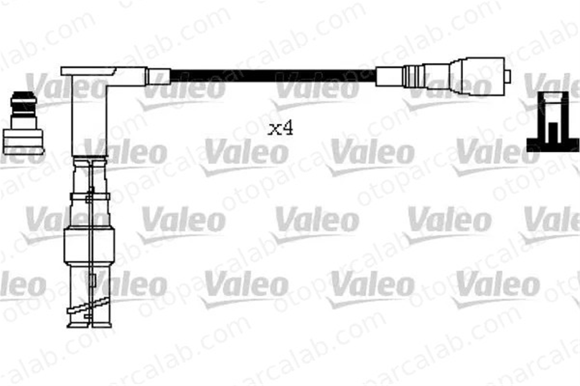 VALEO 346325 Buji Kablosu MERCEDES-BENZ C-SERISI 124 Sedan A1111500615