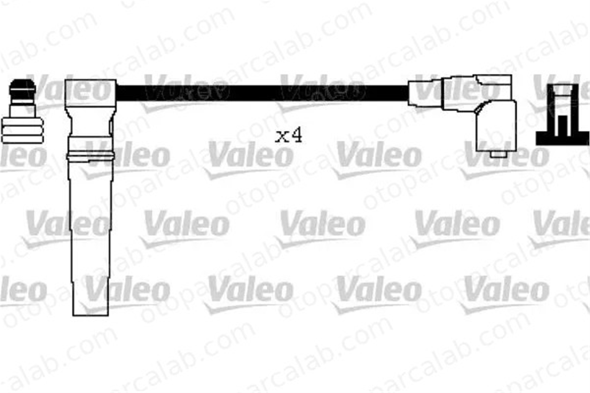VALEO 346341 Buji Kablosu DAEWOO NUBIRA Wagon CHEVROLET CRUZE 96211948 96460220