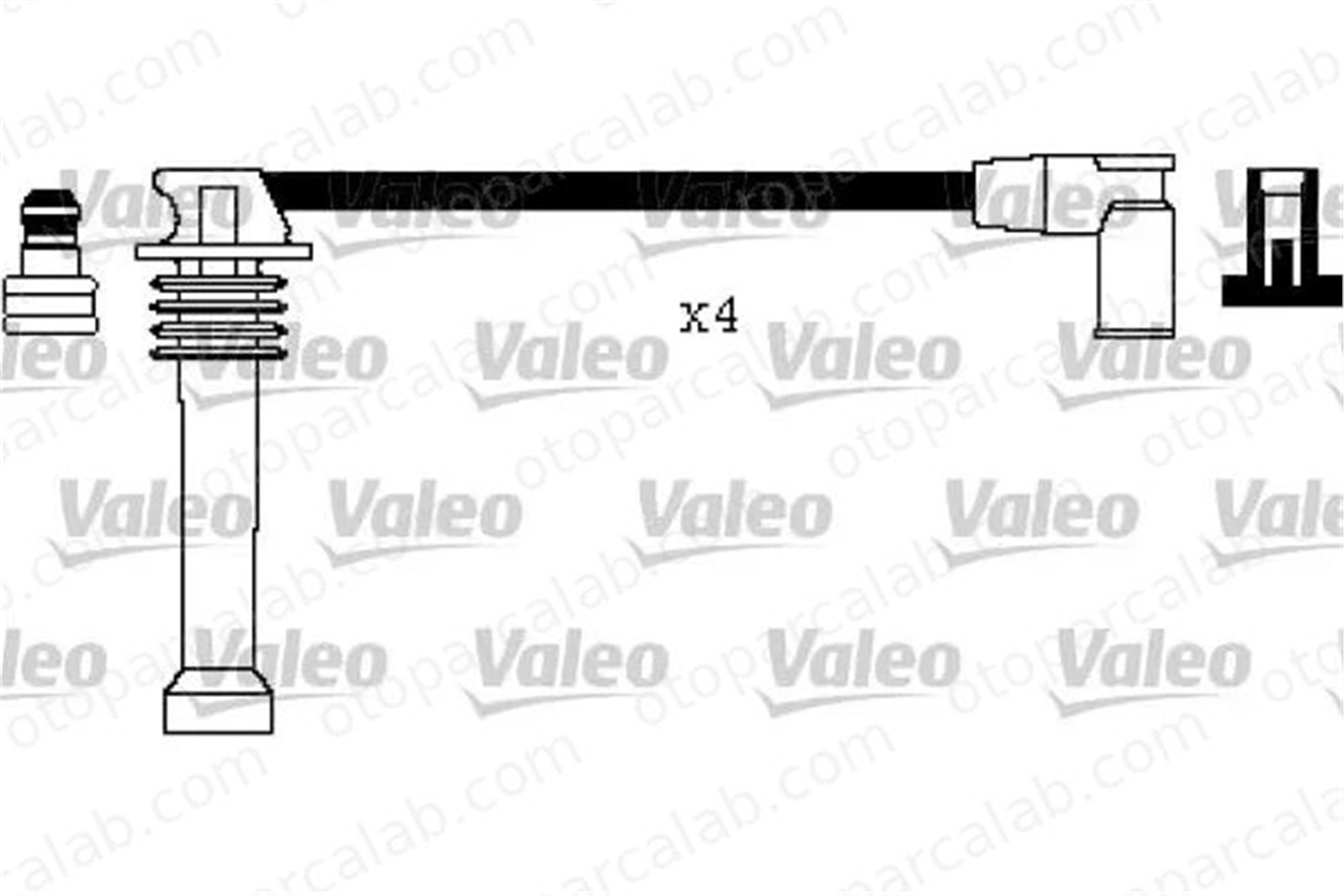 VALEO 346366 Buji Kablosu FORD FOCUS I FOCUS I Sedan 1092379 1114743