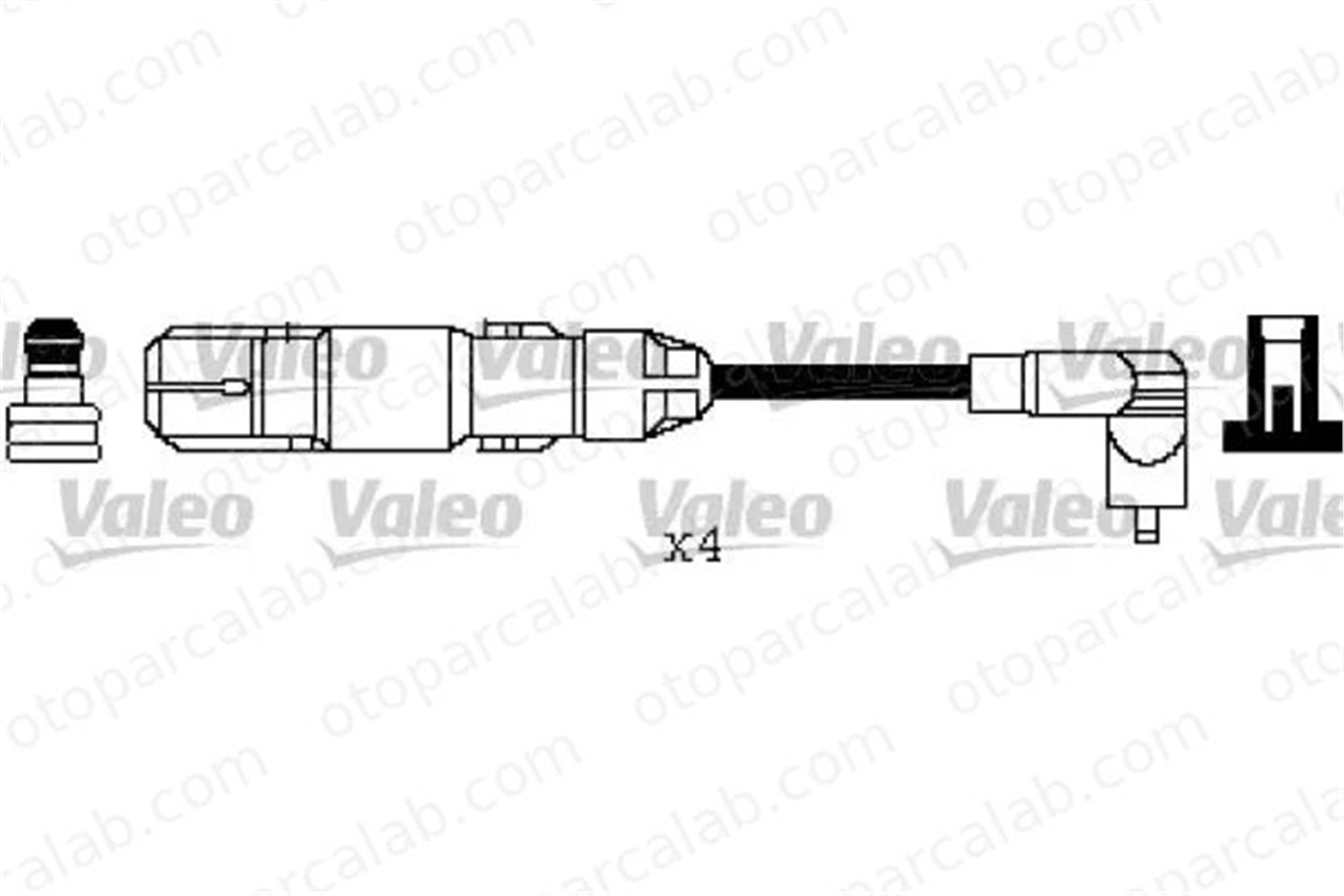 VALEO 346373 Buji Kablosu VW BORA I BORA Variant 6A905409F 06A905409F