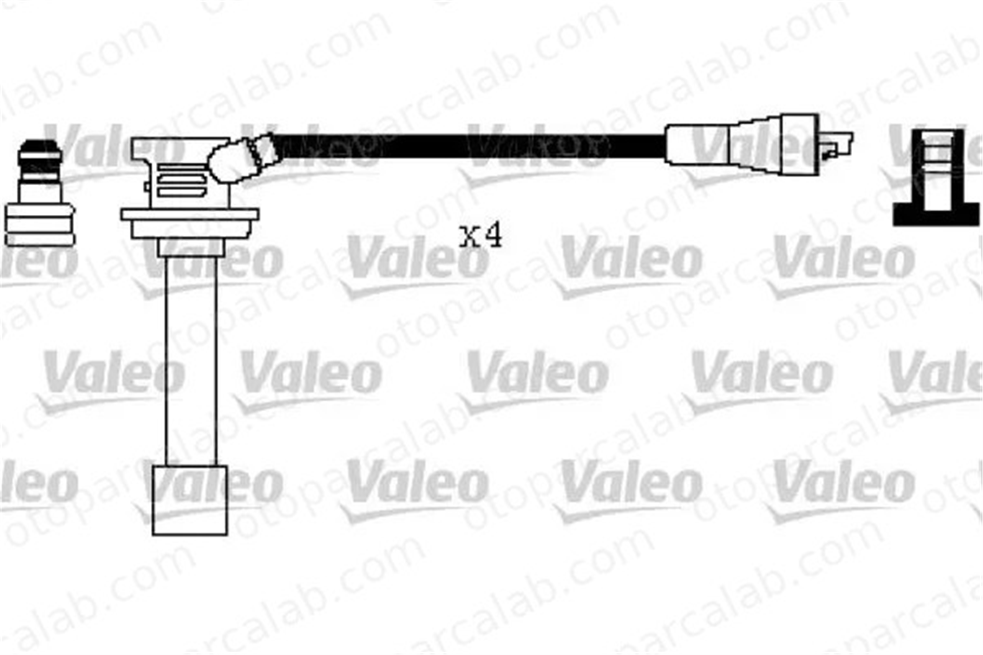 VALEO 346537 Buji Kablosu SUZUKI BALENO Station wagon BALENO 346537 3370557B21