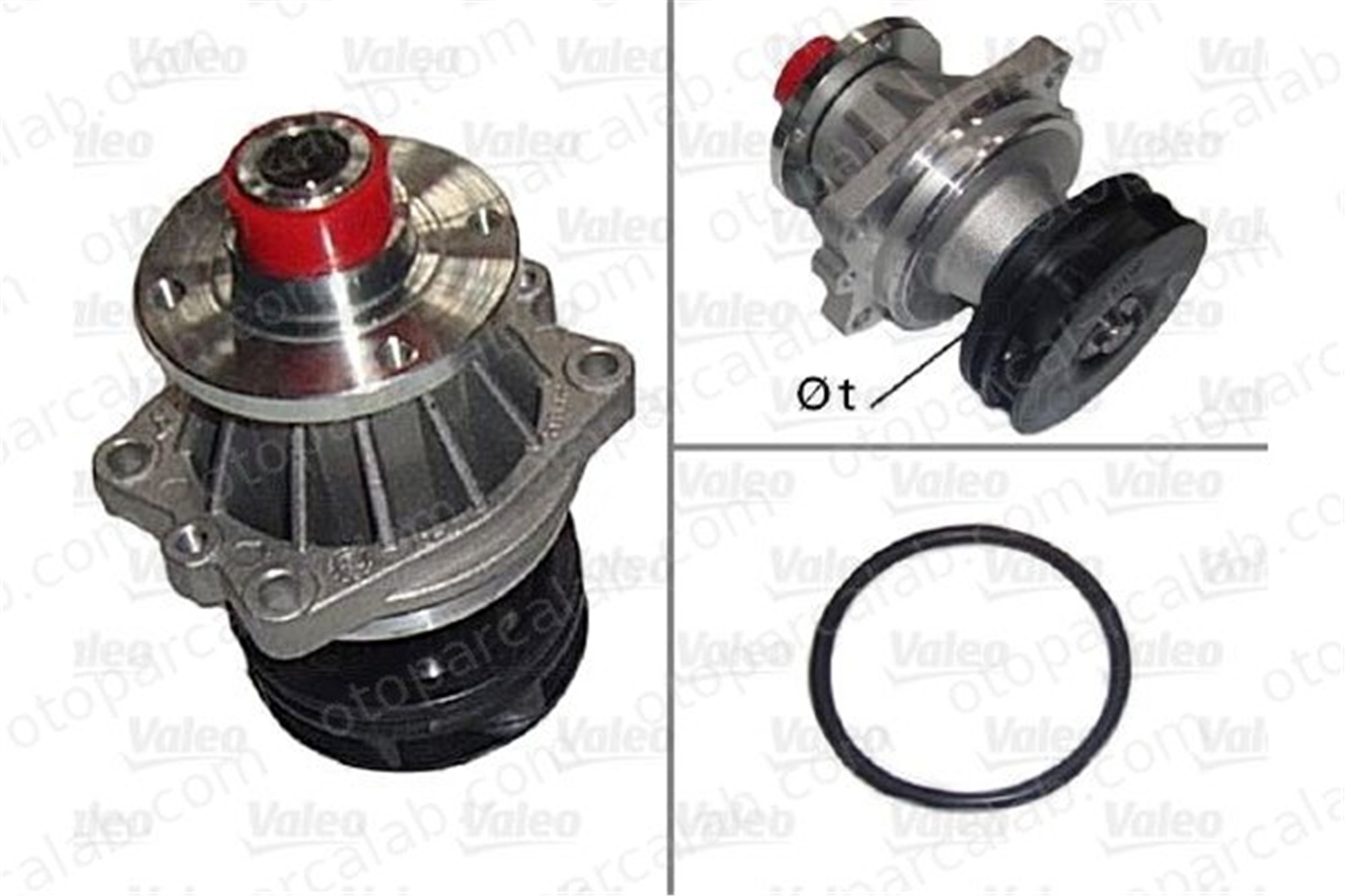 VALEO 506107 Devirdaim Su Pompası BMW 5 3 11517527799 11517509985