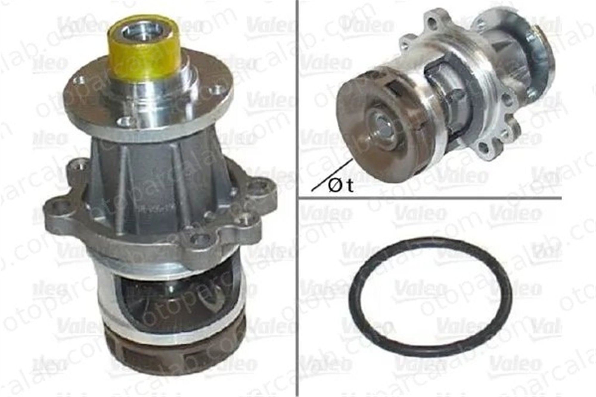 VALEO 506110 Devirdaim Su Pompası BMW 3 5 Touring 11510007039 11510004135