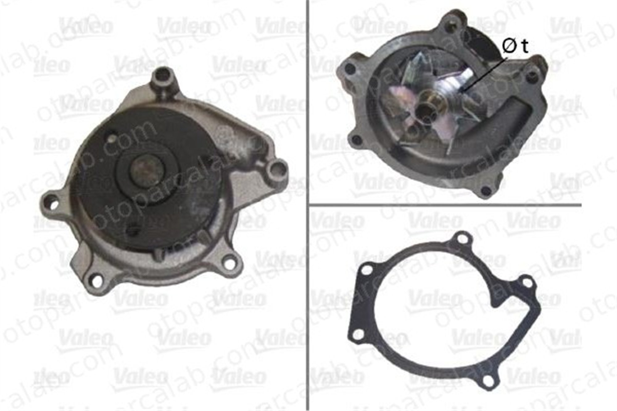 VALEO 506707 Devirdaim Su Pompası DAIHATSU SIRION TERIOS 1610029116 1610097404000