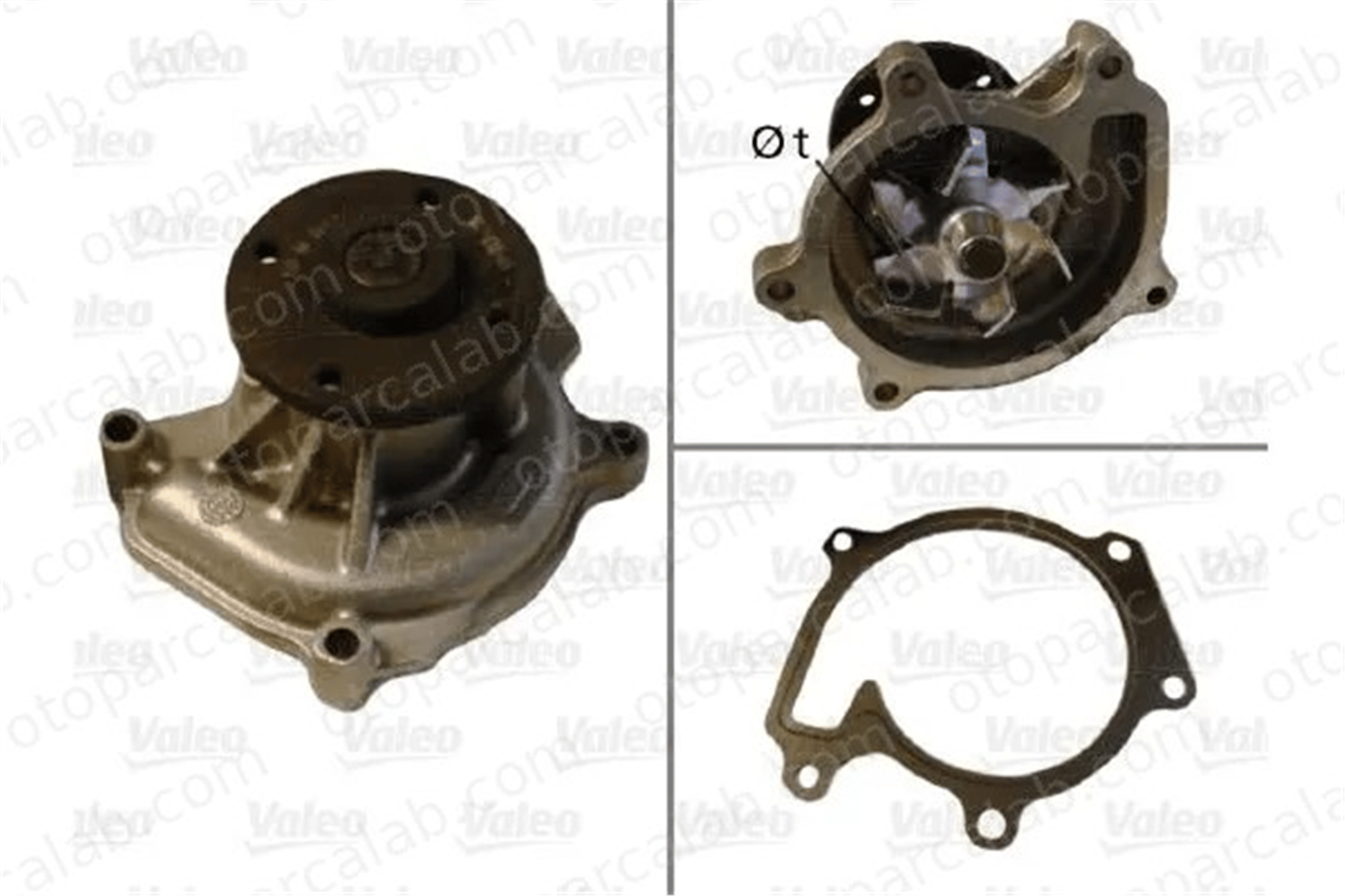VALEO 506708 Devirdaim Su Pompası DAIHATSU TERIOS SIRION 1610009140 1610009141