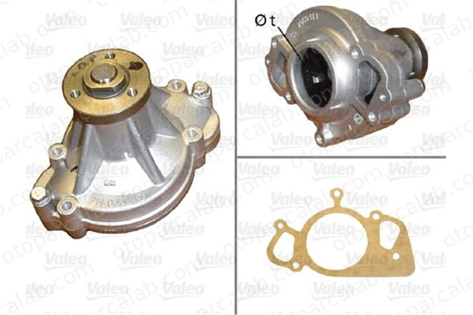 VALEO 506913 Devirdaim Su Pompası JAGUAR XJ XK II Coupe 4575902 AJ8008912