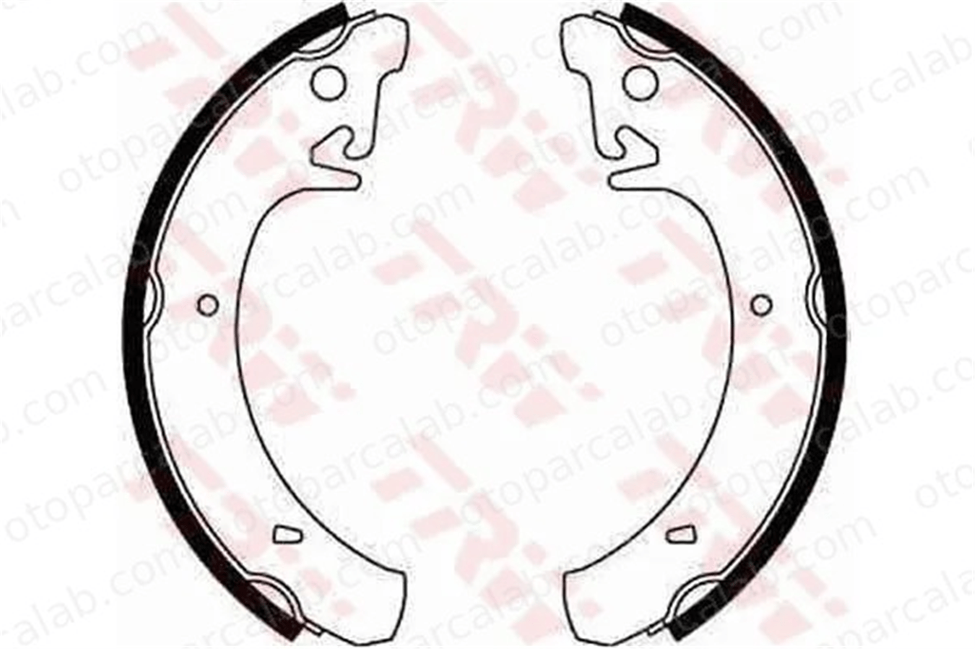 VALEO 562067 Fren Pabuçlu Balata Arka LADA 110 SAMARA 21083502090 2108350209002