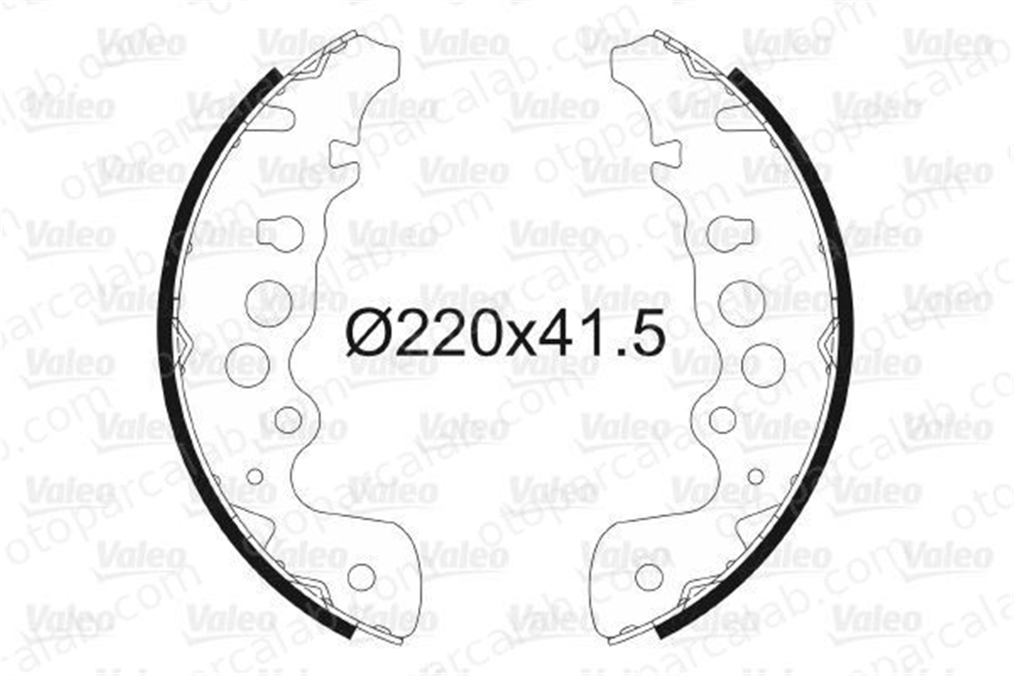 VALEO 562784 Fren Pabuçlu Balata Arka SUZUKI GRAND VITARA I GRAND VITARA I Açık arazi aracı 1A512638Z 5320065D01