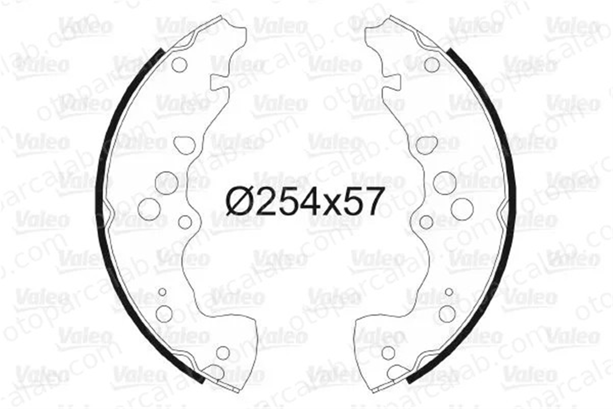 VALEO 564062 Fren Pabuçlu Balata Arka SUZUKI GRAND VITARA I 5320052D00