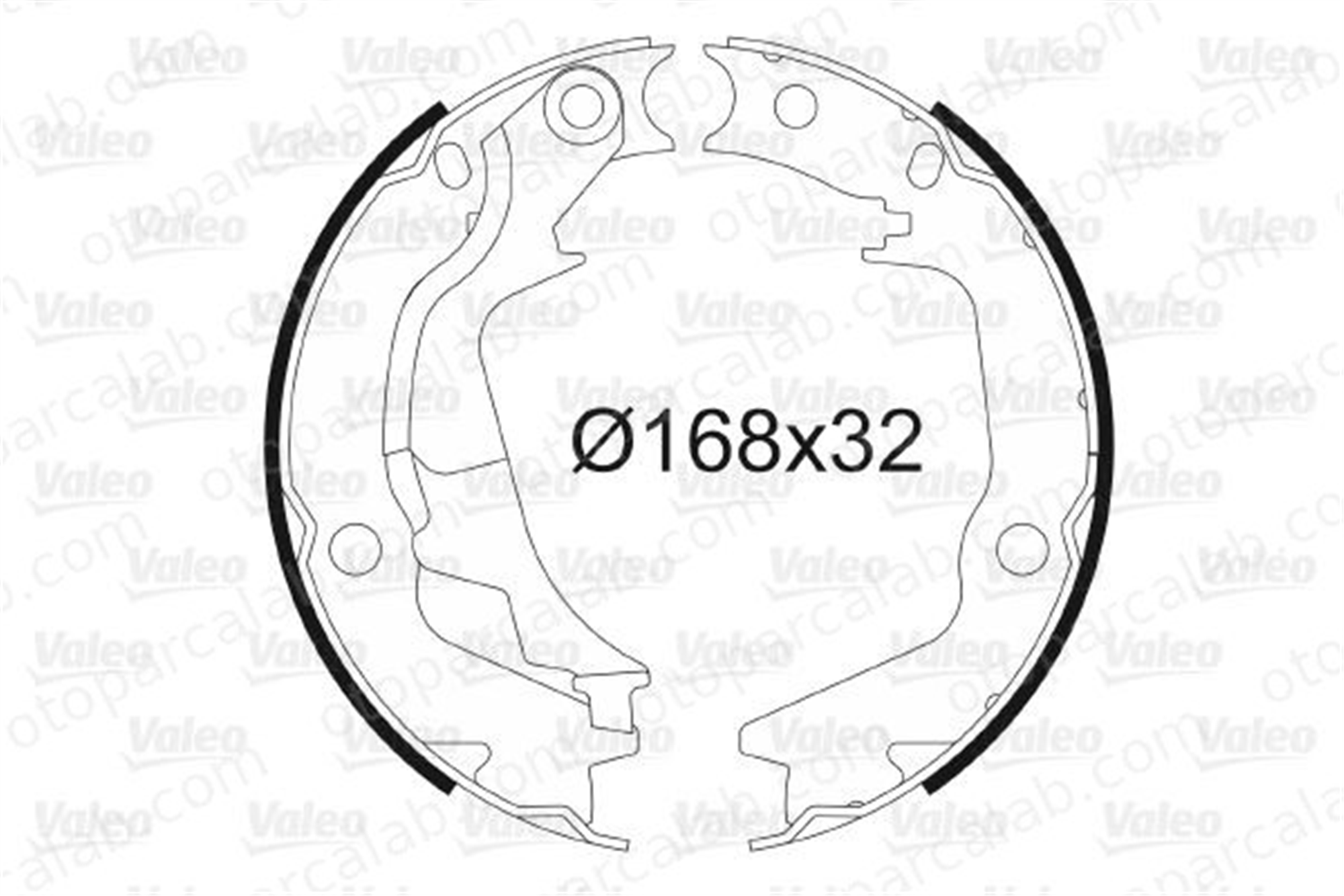 VALEO 564138 El Fren Balatası HYUNDAI i20 I KIA SOUL I 5835038A20 583501JA30