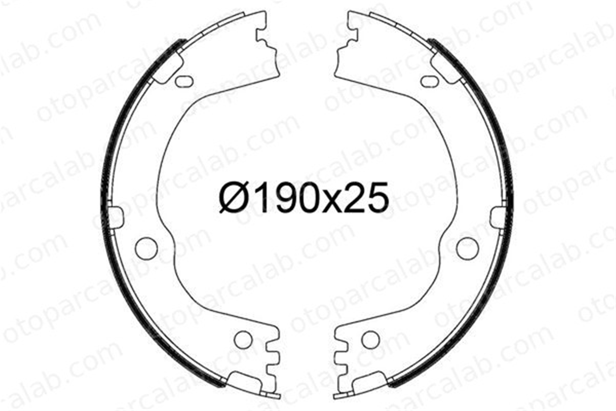 VALEO 564259 Fren Pabuçlu Balata Arka HYUNDAI TUCSON SANTA FÉ II 2PA10 583052PA10