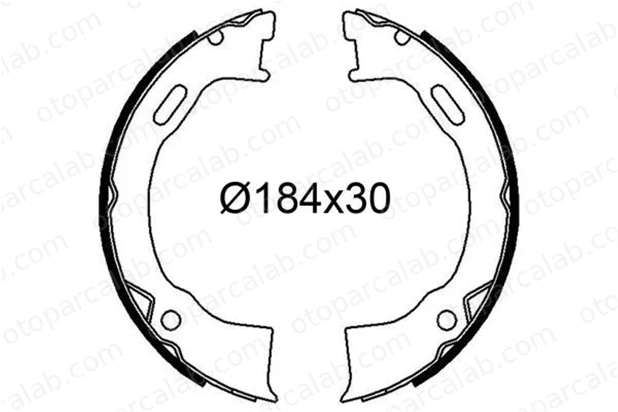 VALEO 564299 Fren Pabuçlu Balata Arka JEEP GRAND CHEROKEE I CHEROKEE 3309694 4001277
